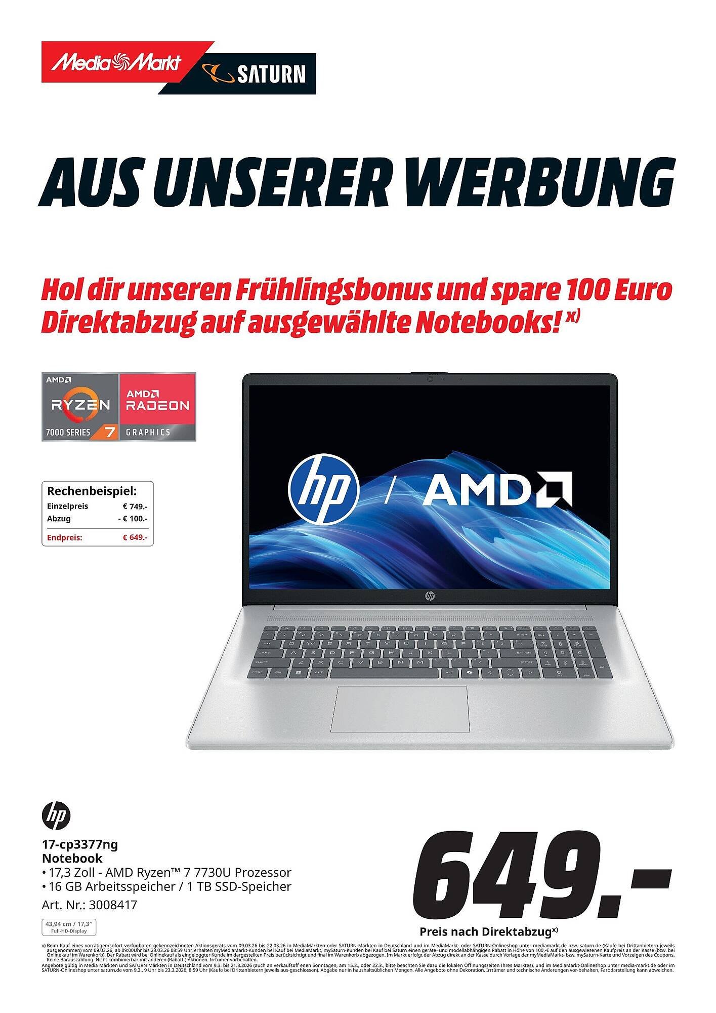 MediaMarkt Prospekt (2026-03-09 - 2026-03-23)