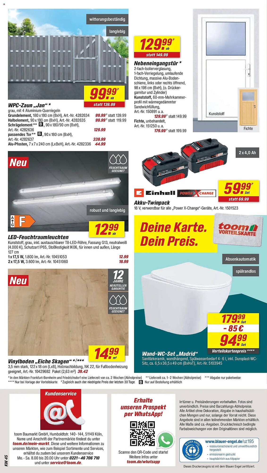 Toom Baumarkt Prospekt (2025-11-01 - 2025-11-07)