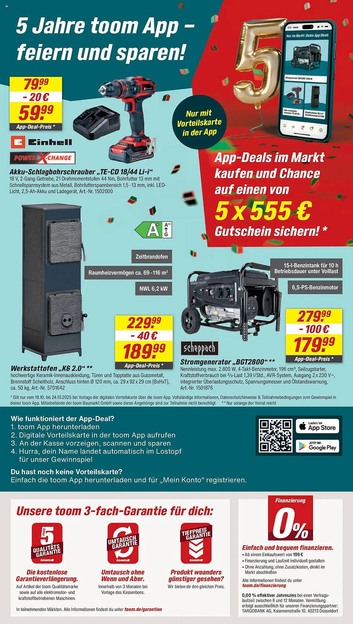 Toom Baumarkt Prospekt (2025-10-18 - 2025-10-24) | 2