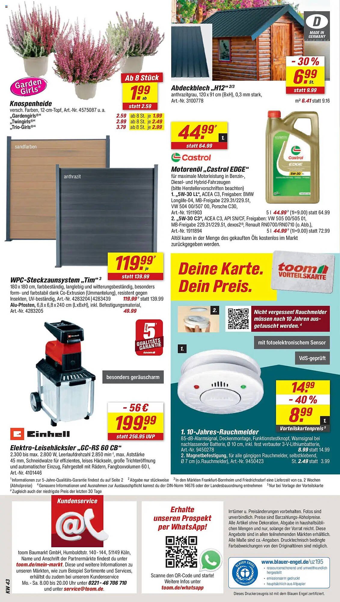 Toom Baumarkt Prospekt (2025-10-18 - 2025-10-24) | 14