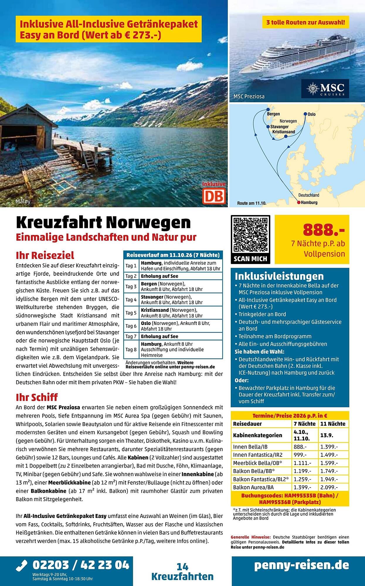 Penny Reisen Prospekt (2026-04-01 - 2026-04-25)