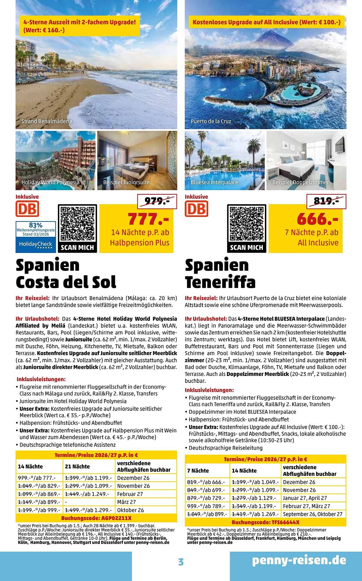 Penny Reisen Prospekt