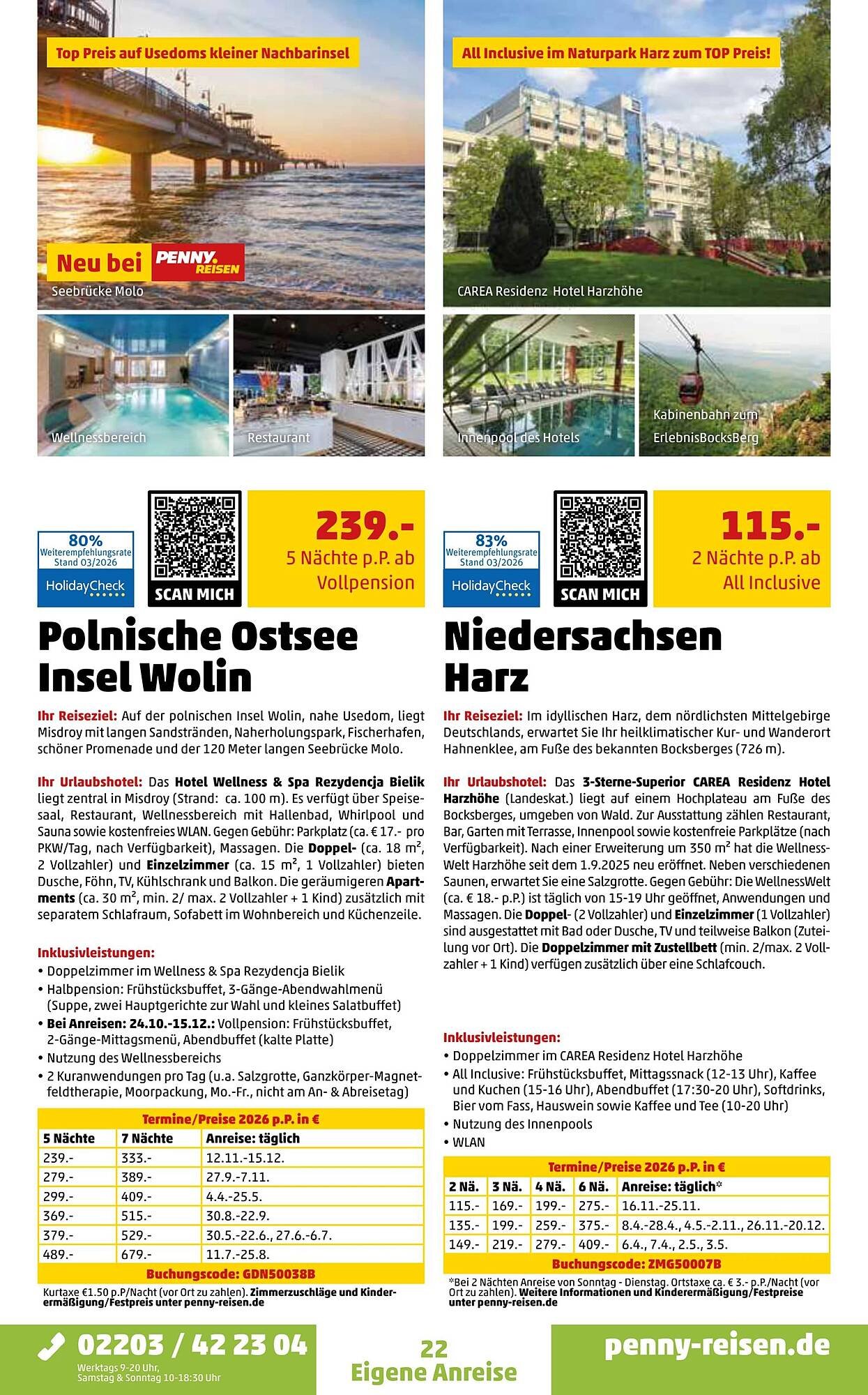 Penny Reisen Prospekt