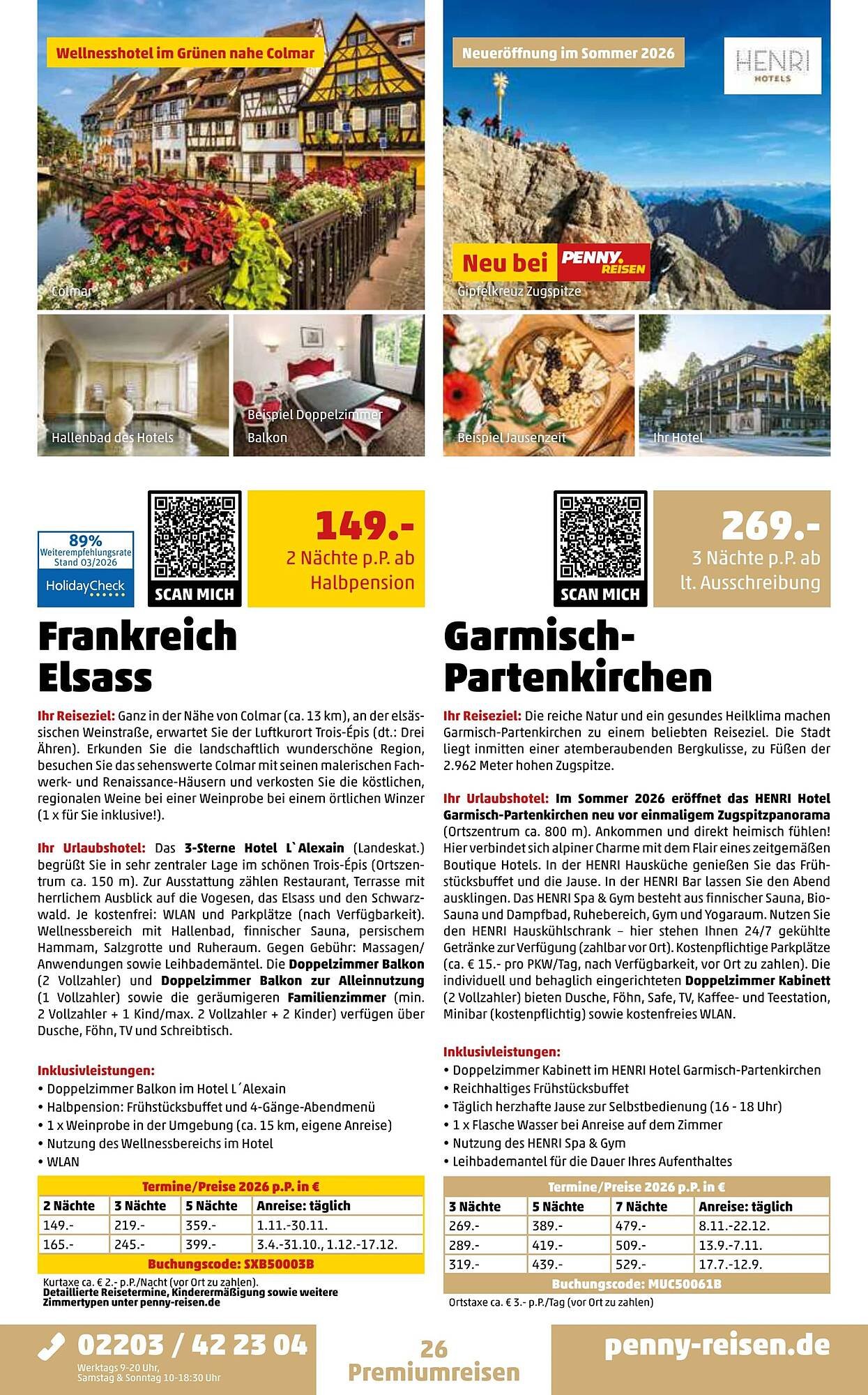 Penny Reisen Prospekt