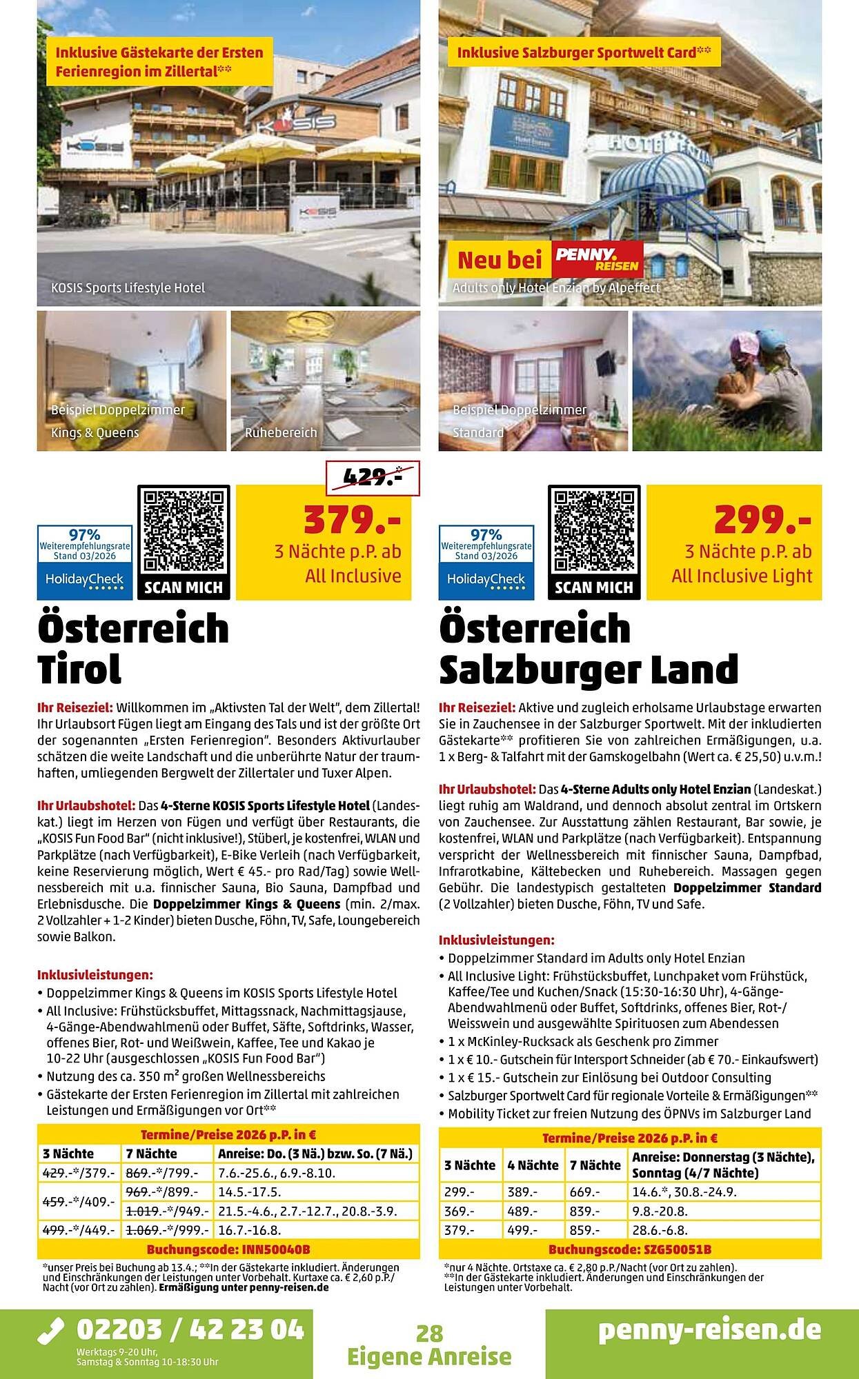 Penny Reisen Prospekt
