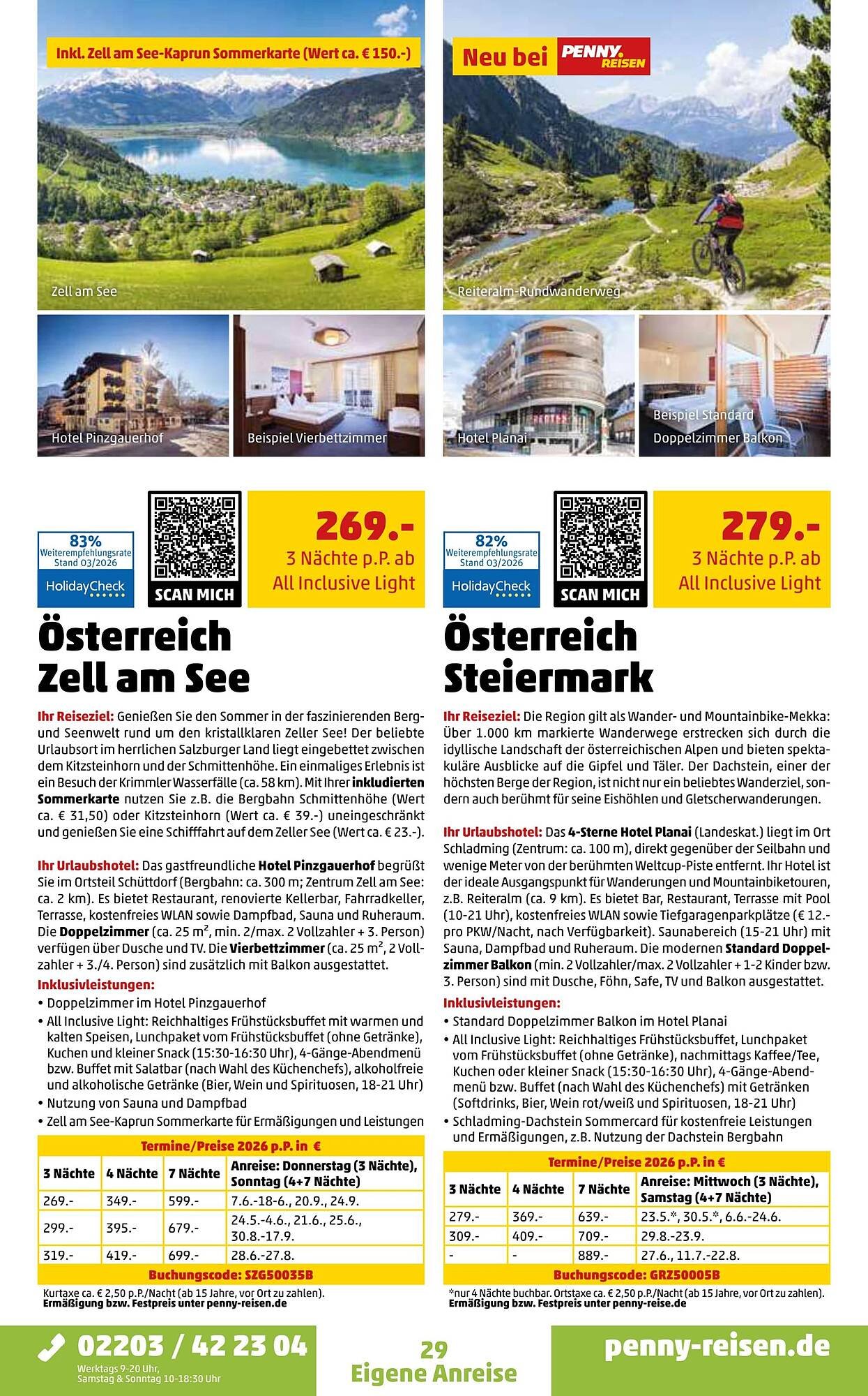 Penny Reisen Prospekt