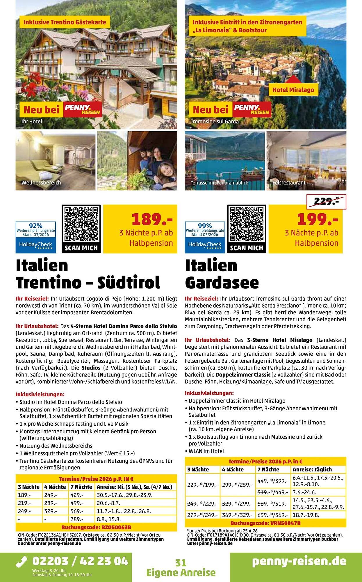 Penny Reisen Prospekt