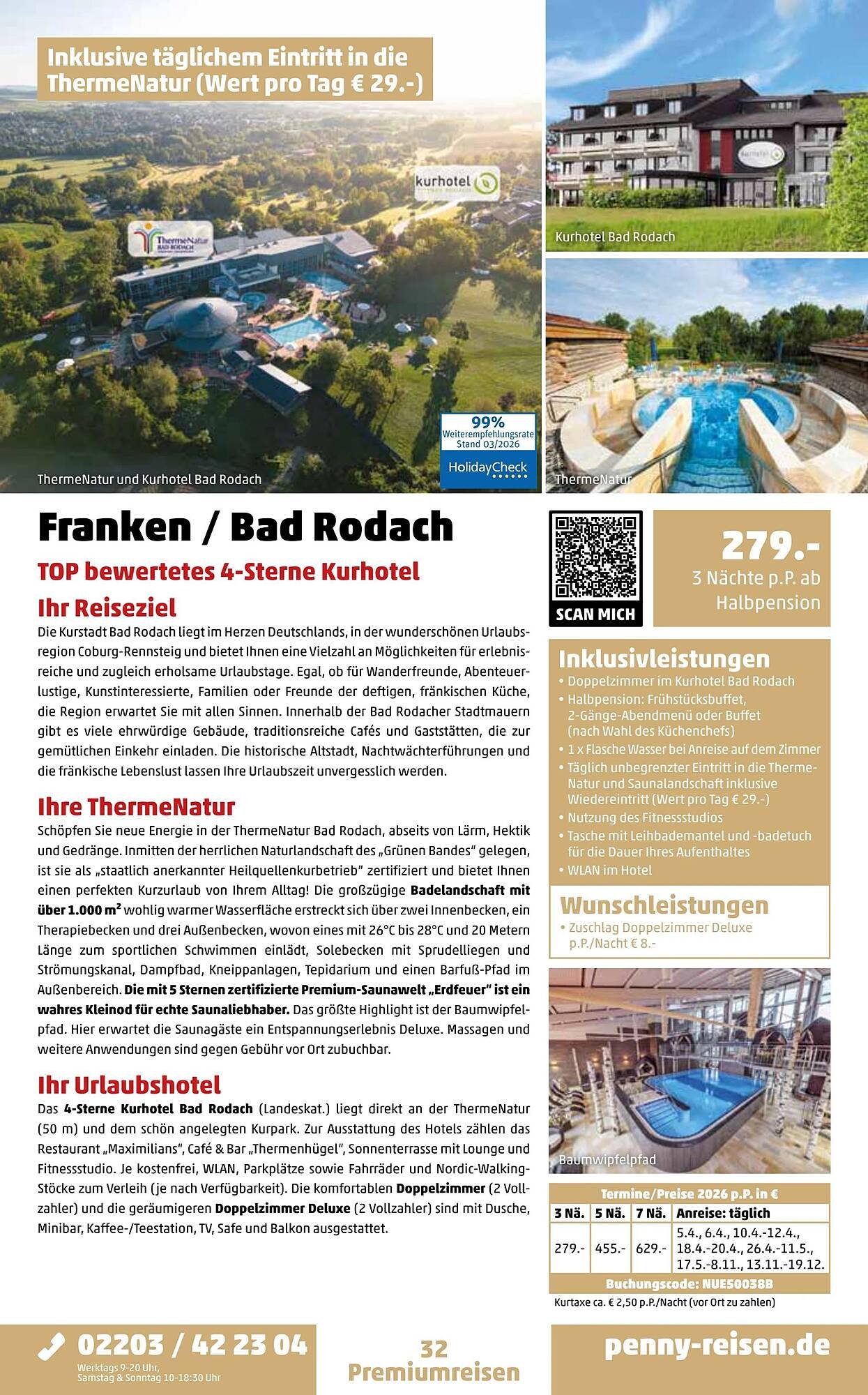 Penny Reisen Prospekt