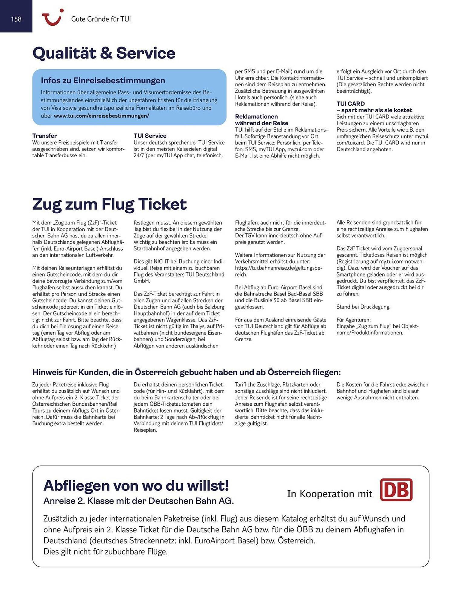 TUI Prospekt (2025-07-31 - 2026-07-31) | 158