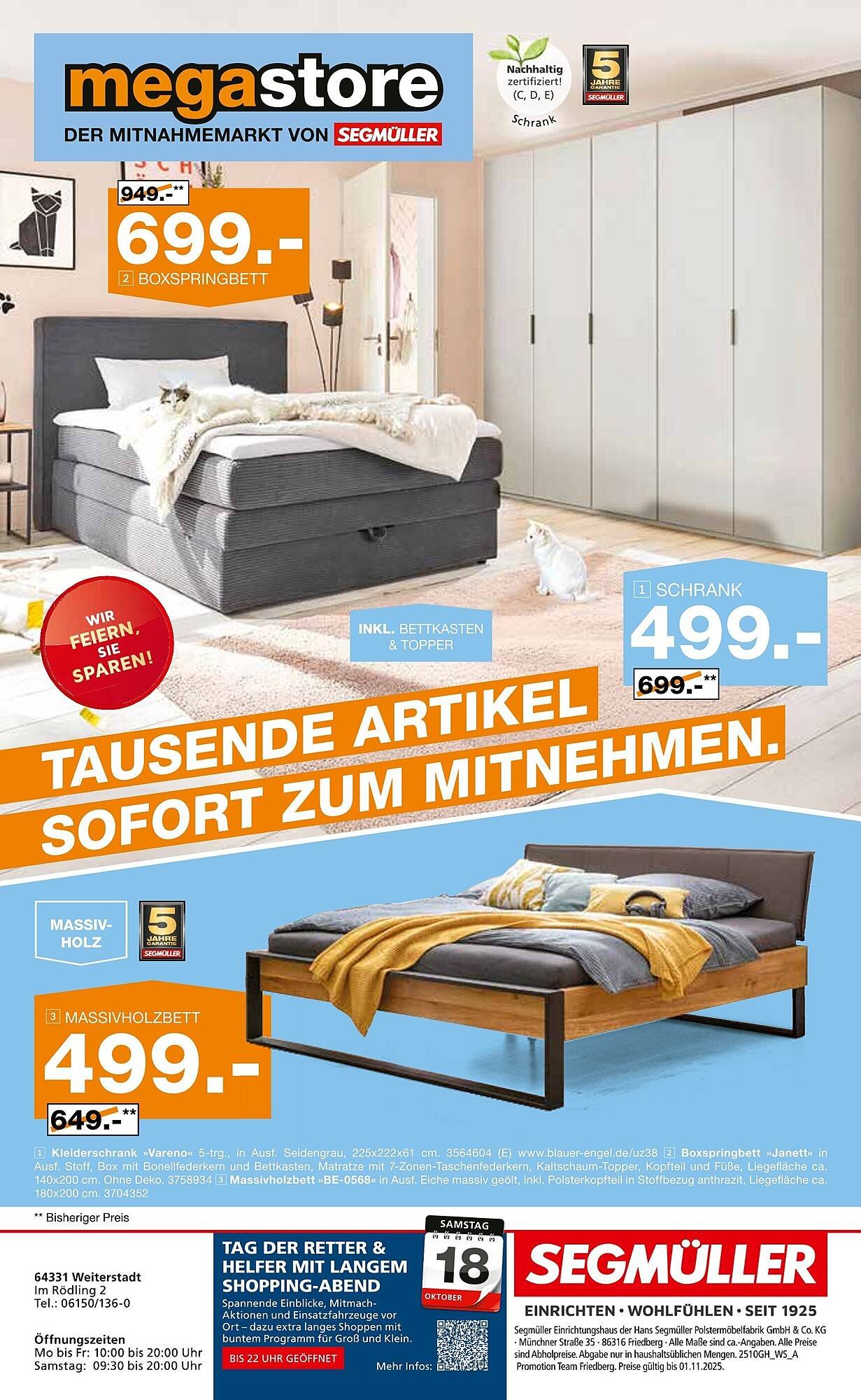 Segmüller Prospekt (2025-10-11 - 2025-11-01)