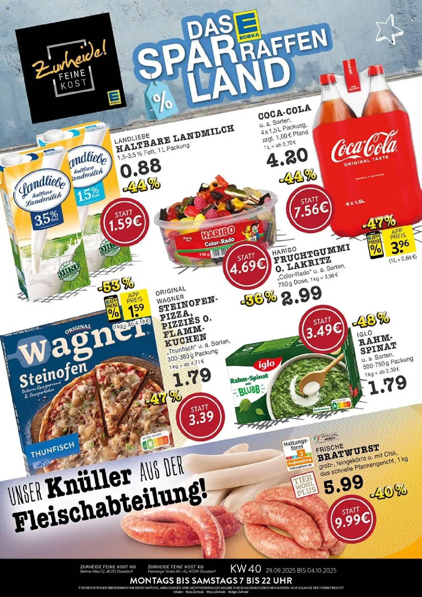 Edeka Zurheide Prospekt (2025-09-29 - 2025-10-04) | 1