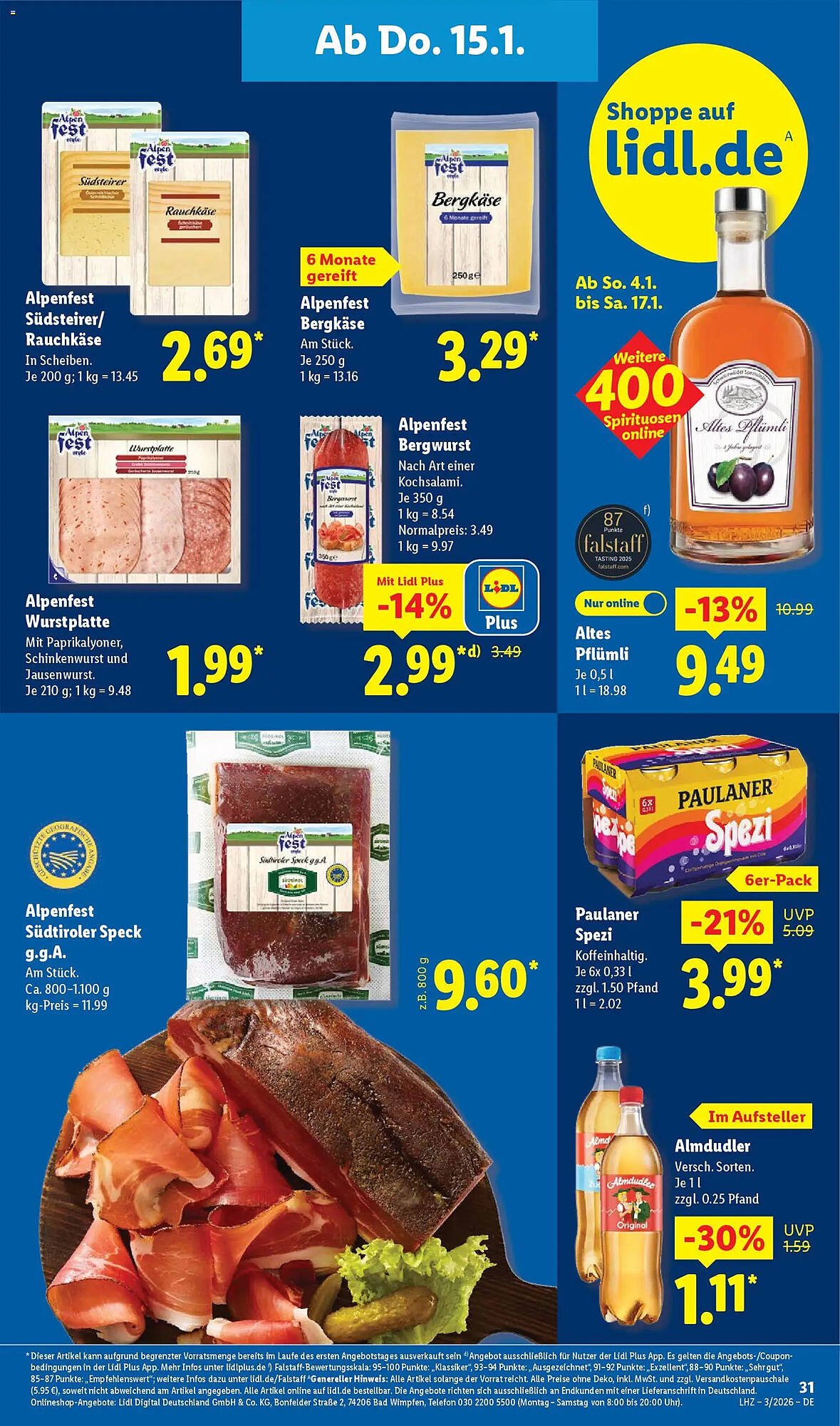 Lidl Prospekt (2026-01-12 - 2026-01-17)