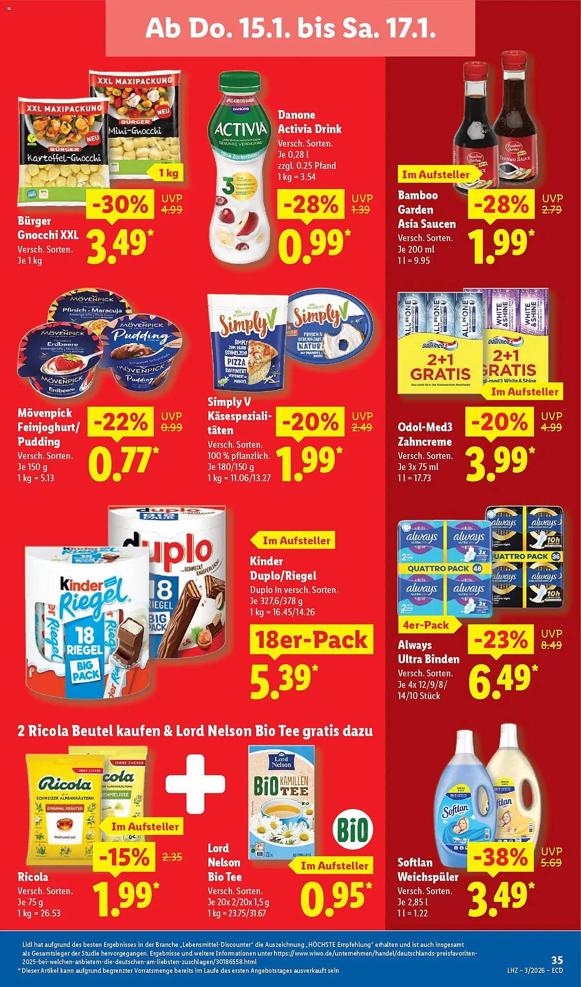 Lidl Prospekt (2026-01-12 - 2026-01-17)