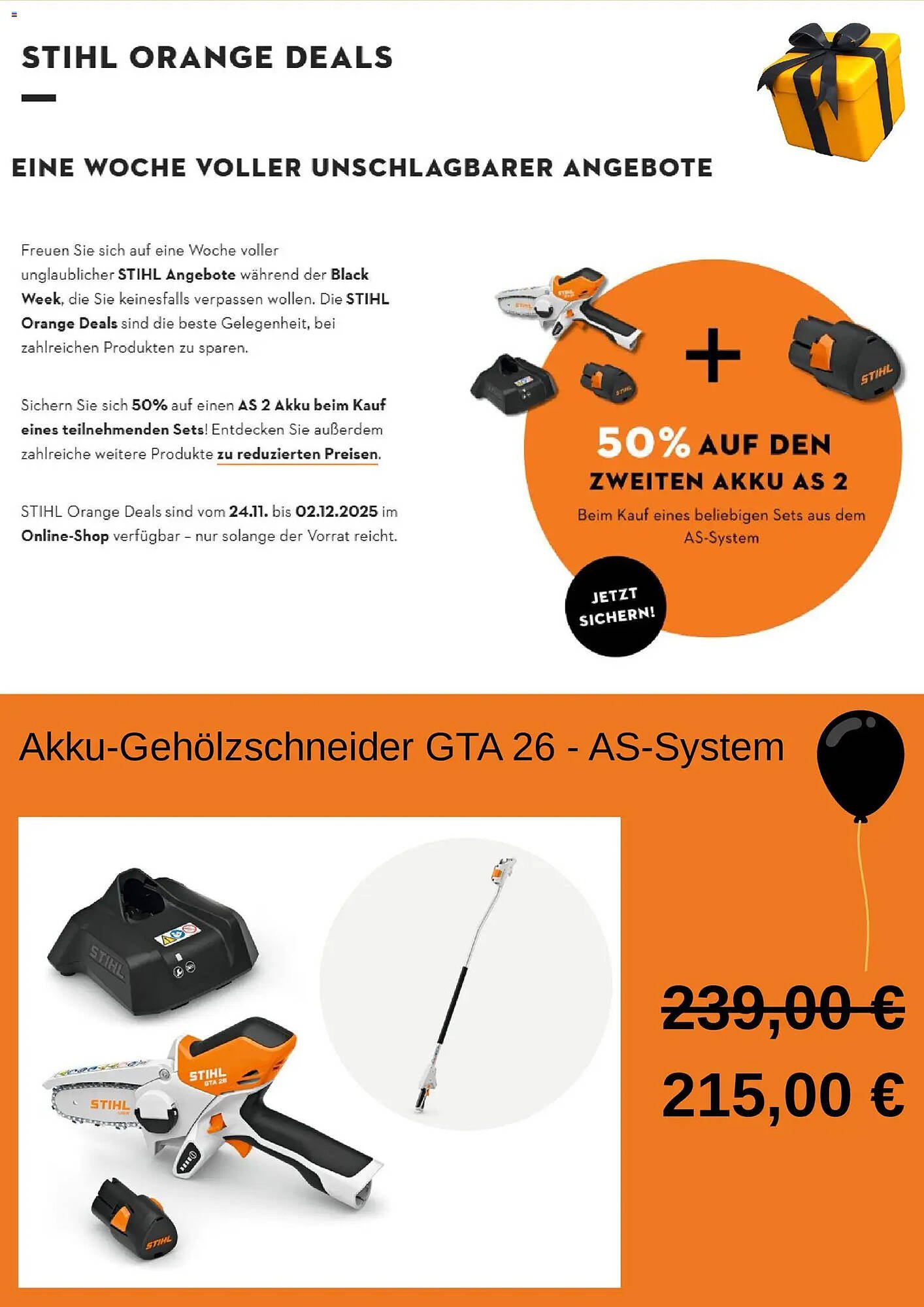 STIHL Prospekt (2025-11-24 - 2025-12-02)