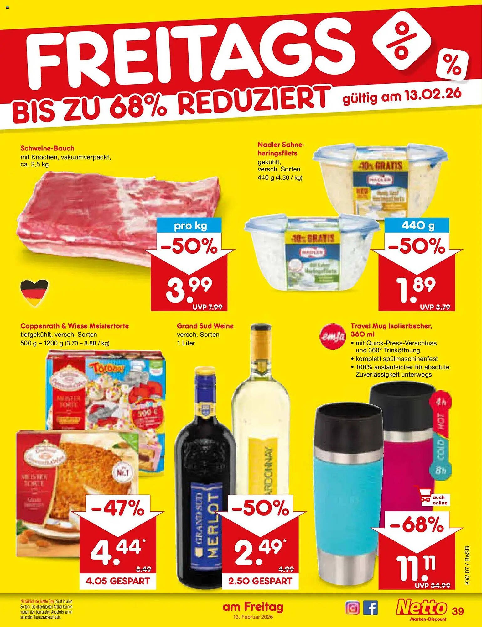Netto Marken-Discount Prospekt (2026-02-09 - 2026-02-14)