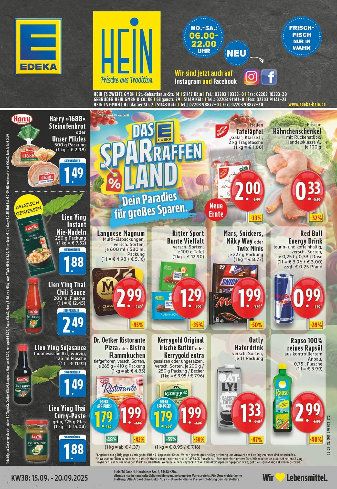 Edeka Prospekt (2025-09-15 - 2025-10-12) | 1