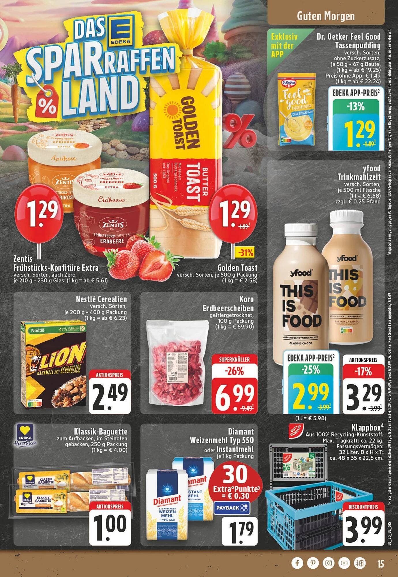 Edeka Prospekt (2025-09-15 - 2025-10-12) | 17