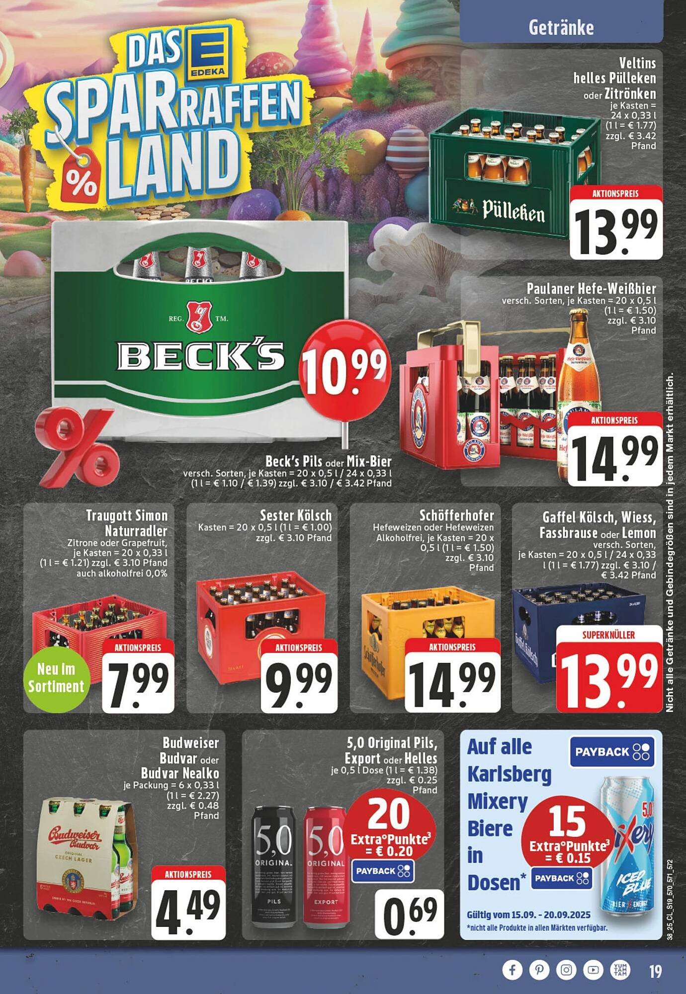 Edeka Prospekt (2025-09-15 - 2025-10-12) | 21