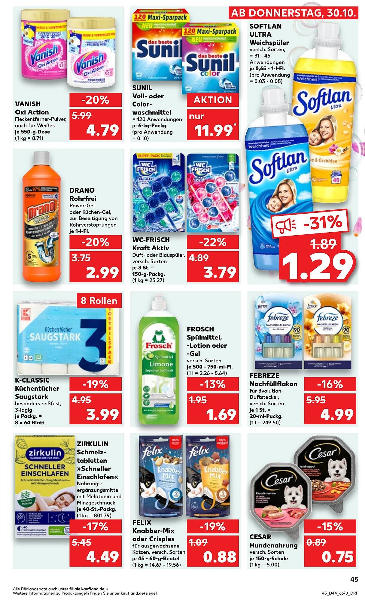 Kaufland Prospekt (2025-10-30 - 2025-11-05)
