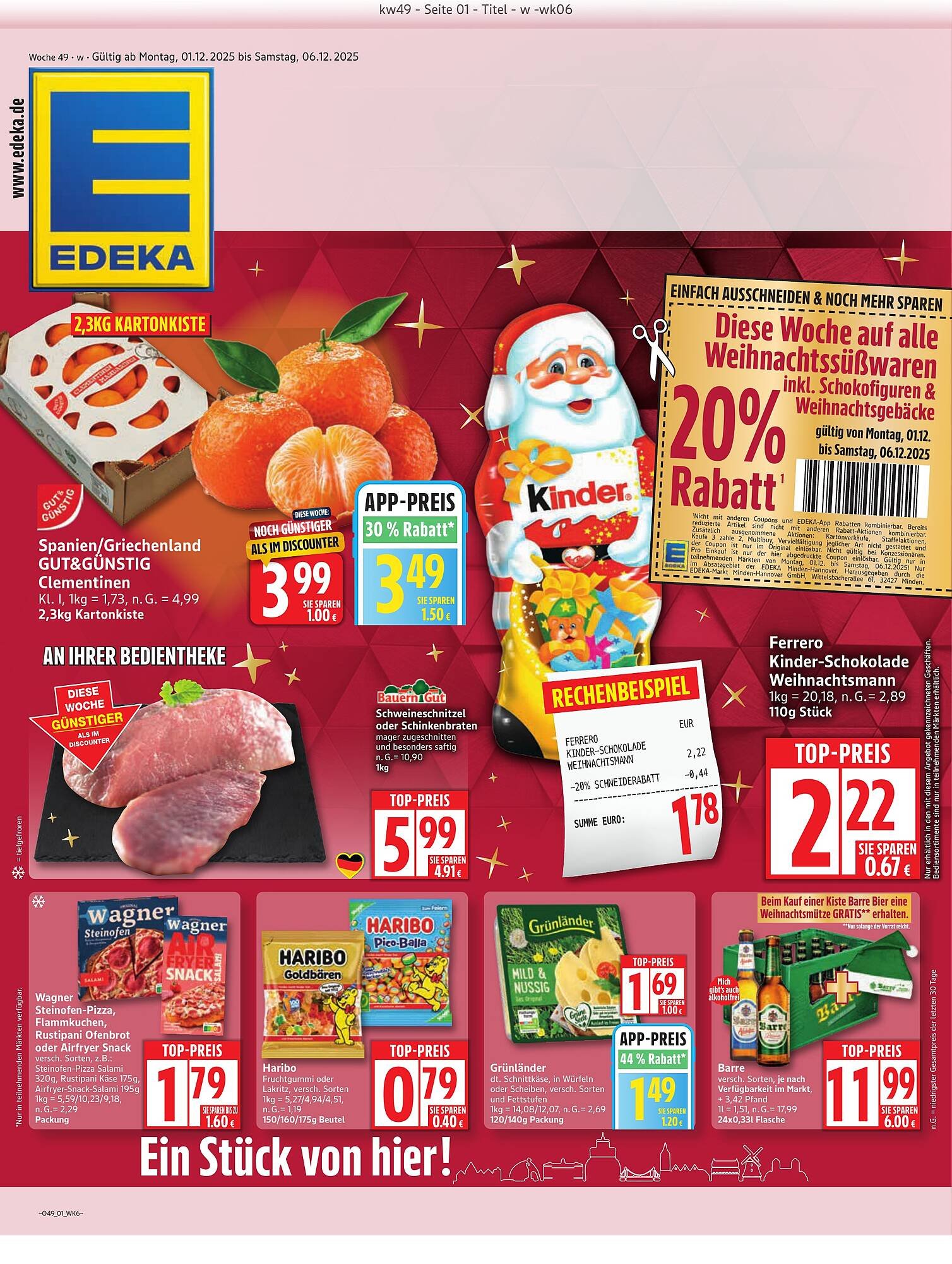 Edeka Prospekt (2025-12-01 - 2025-12-06)