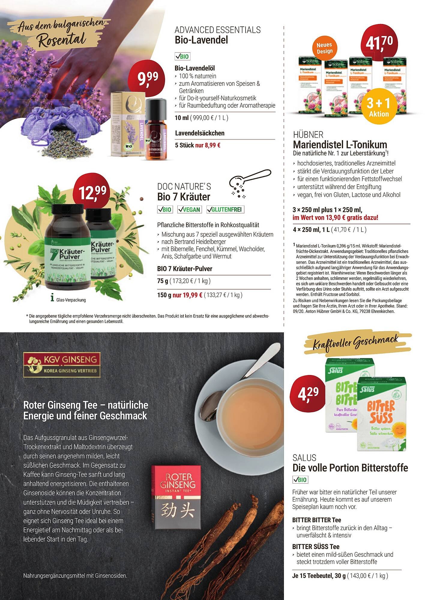 Reformhaus Bacher Prospekt