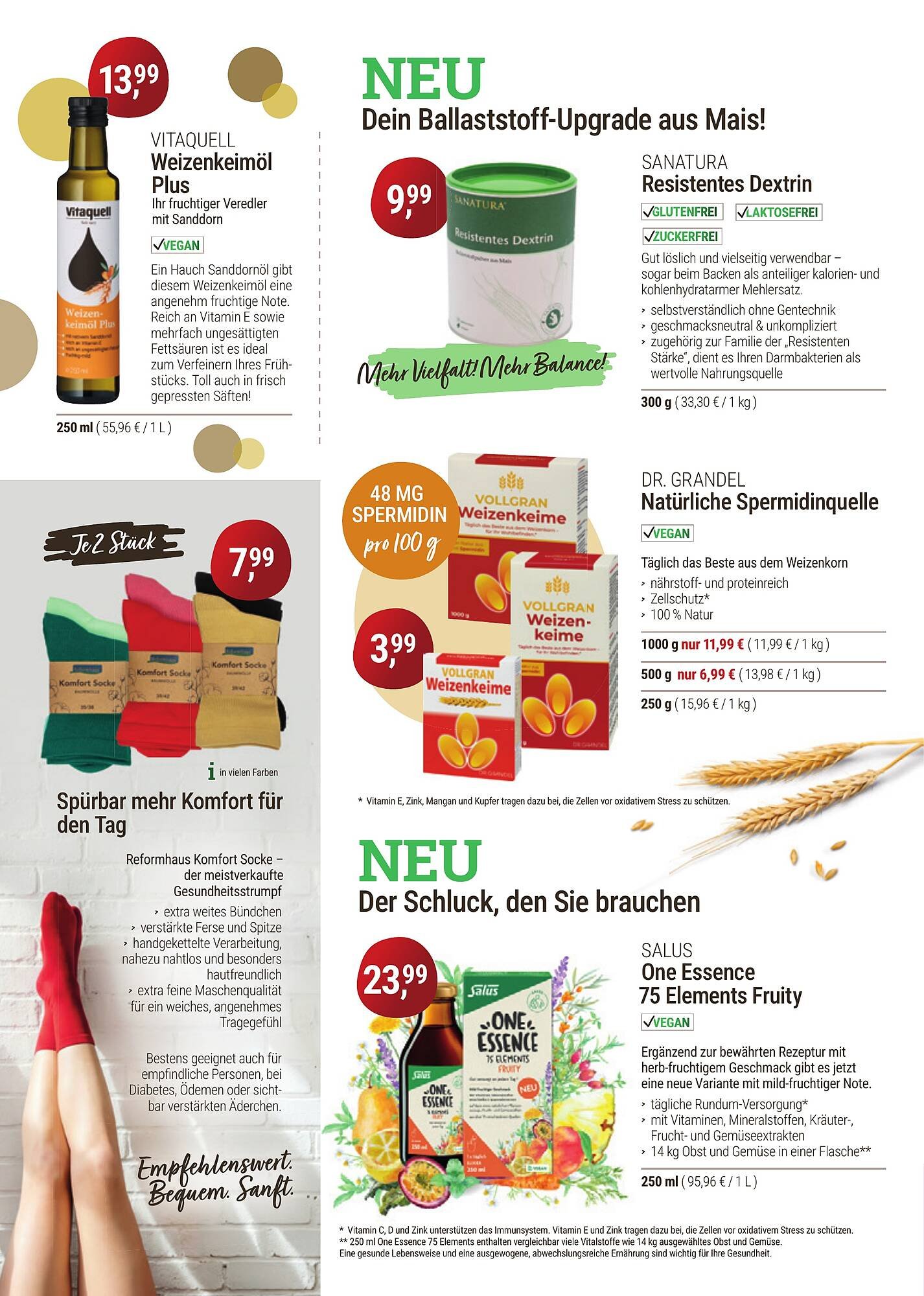 Reformhaus Bacher Prospekt