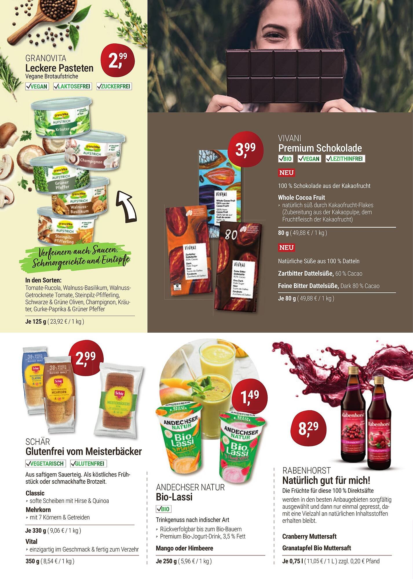 Reformhaus Bacher Prospekt