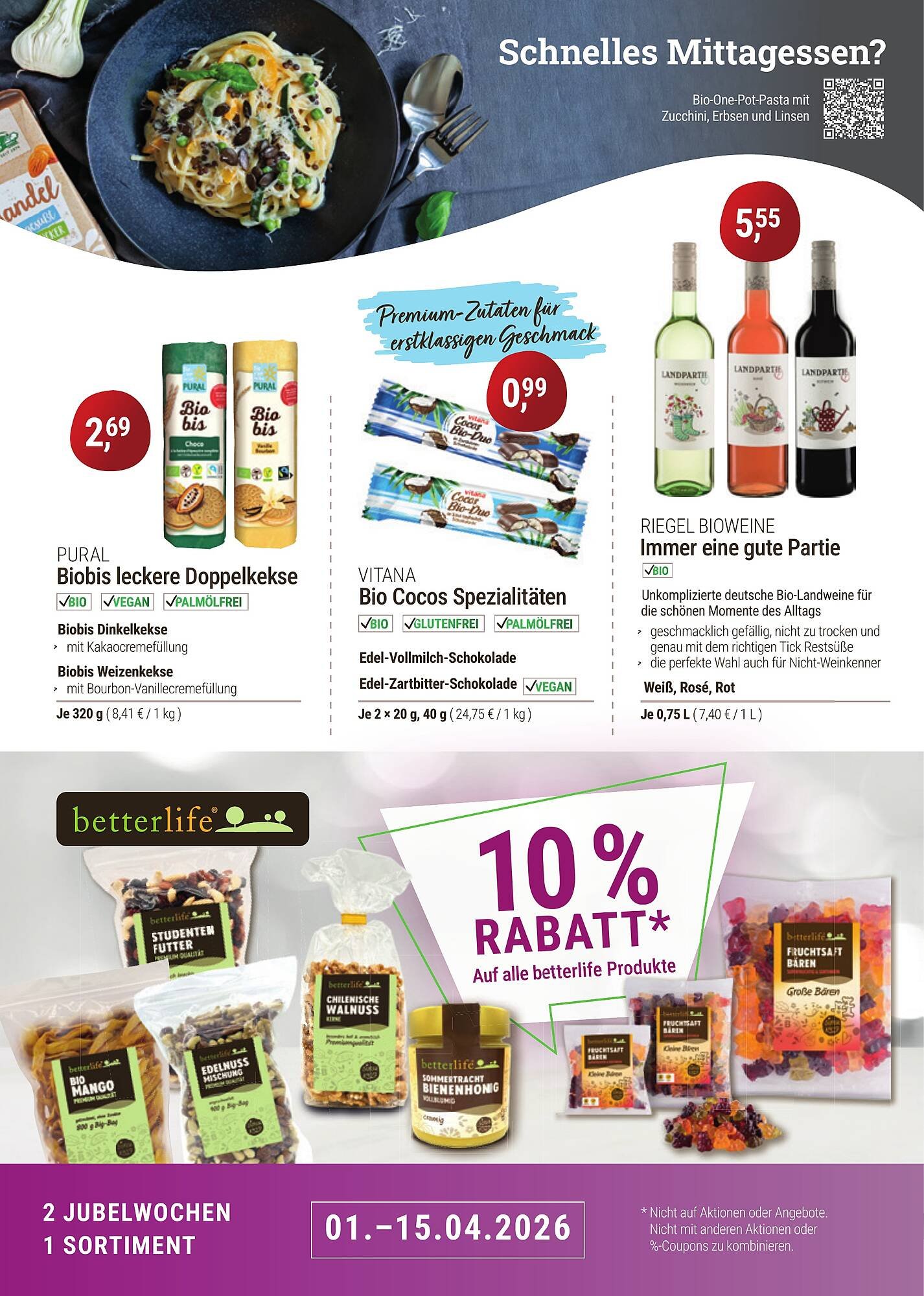 Reformhaus Bacher Prospekt