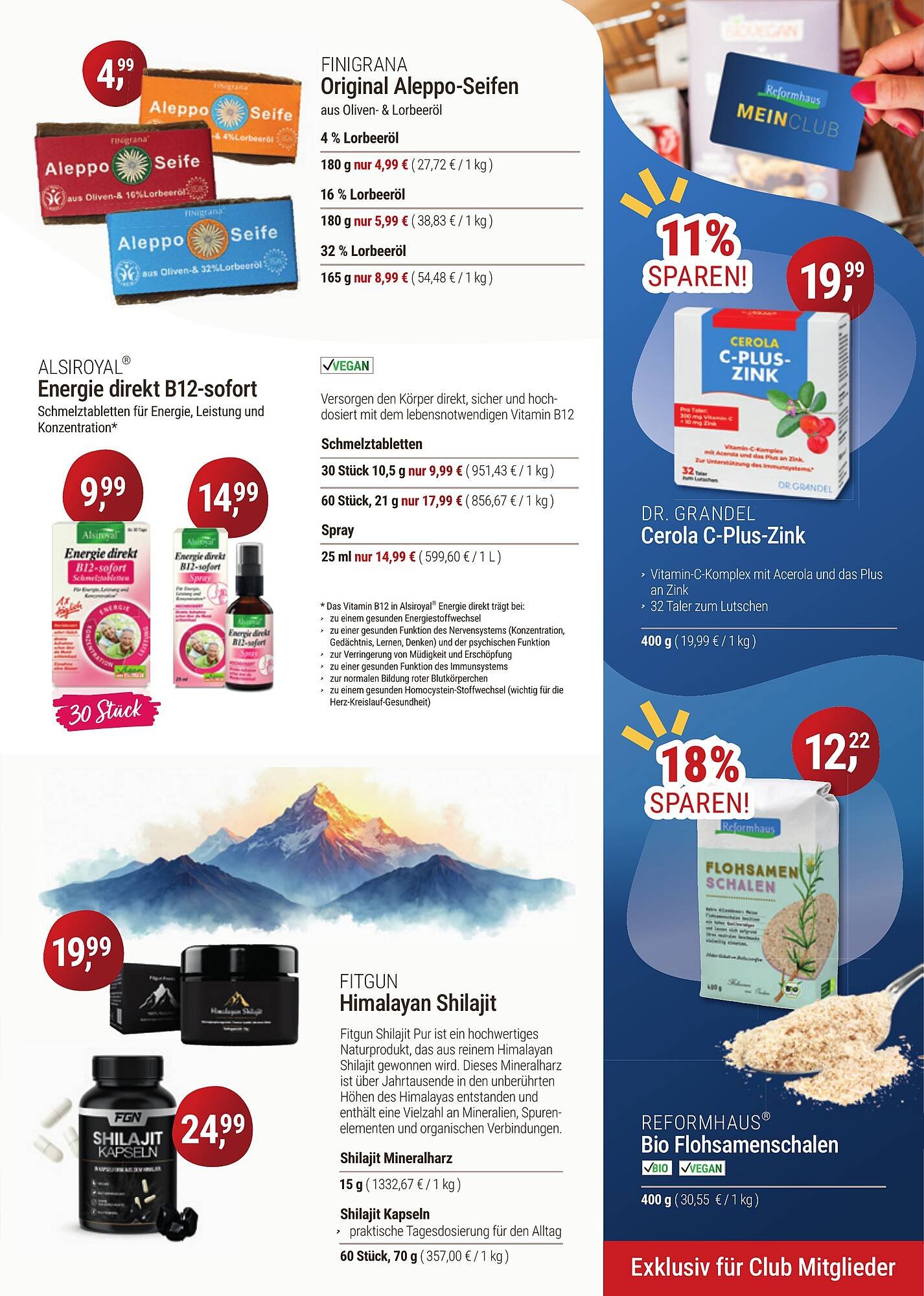 Reformhaus Bacher Prospekt
