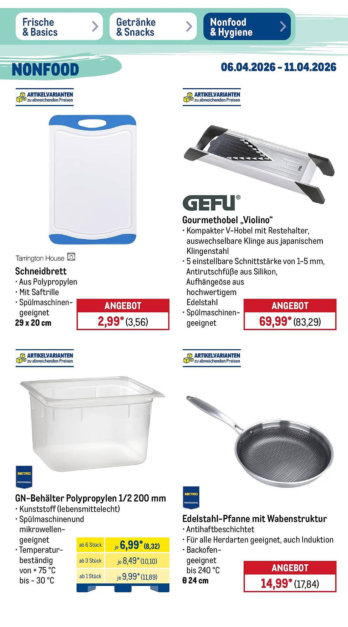 METRO Prospekt (2026-04-05 - 2026-04-11)