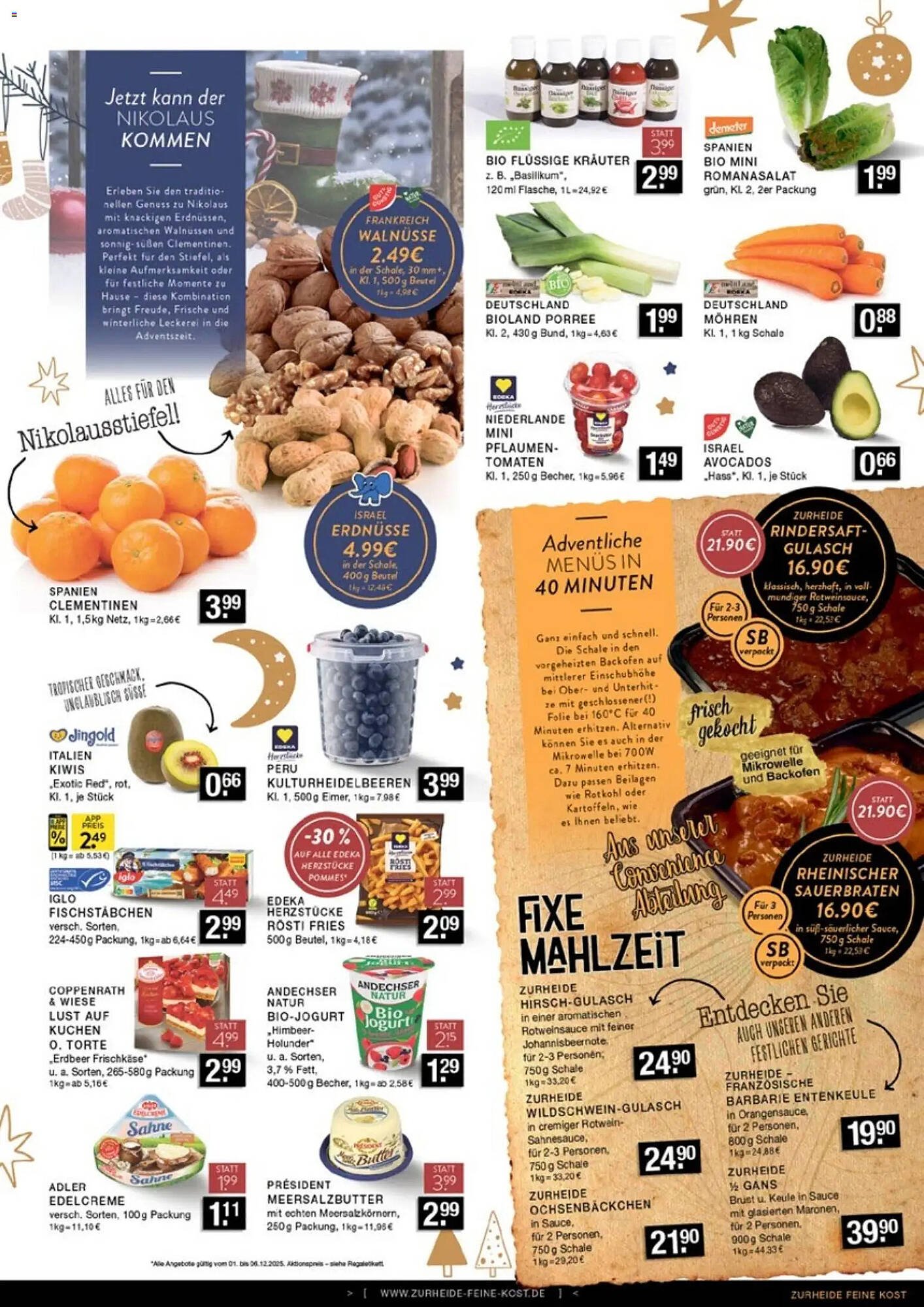 Edeka Zurheide Prospekt (2025-12-01 - 2025-12-06)