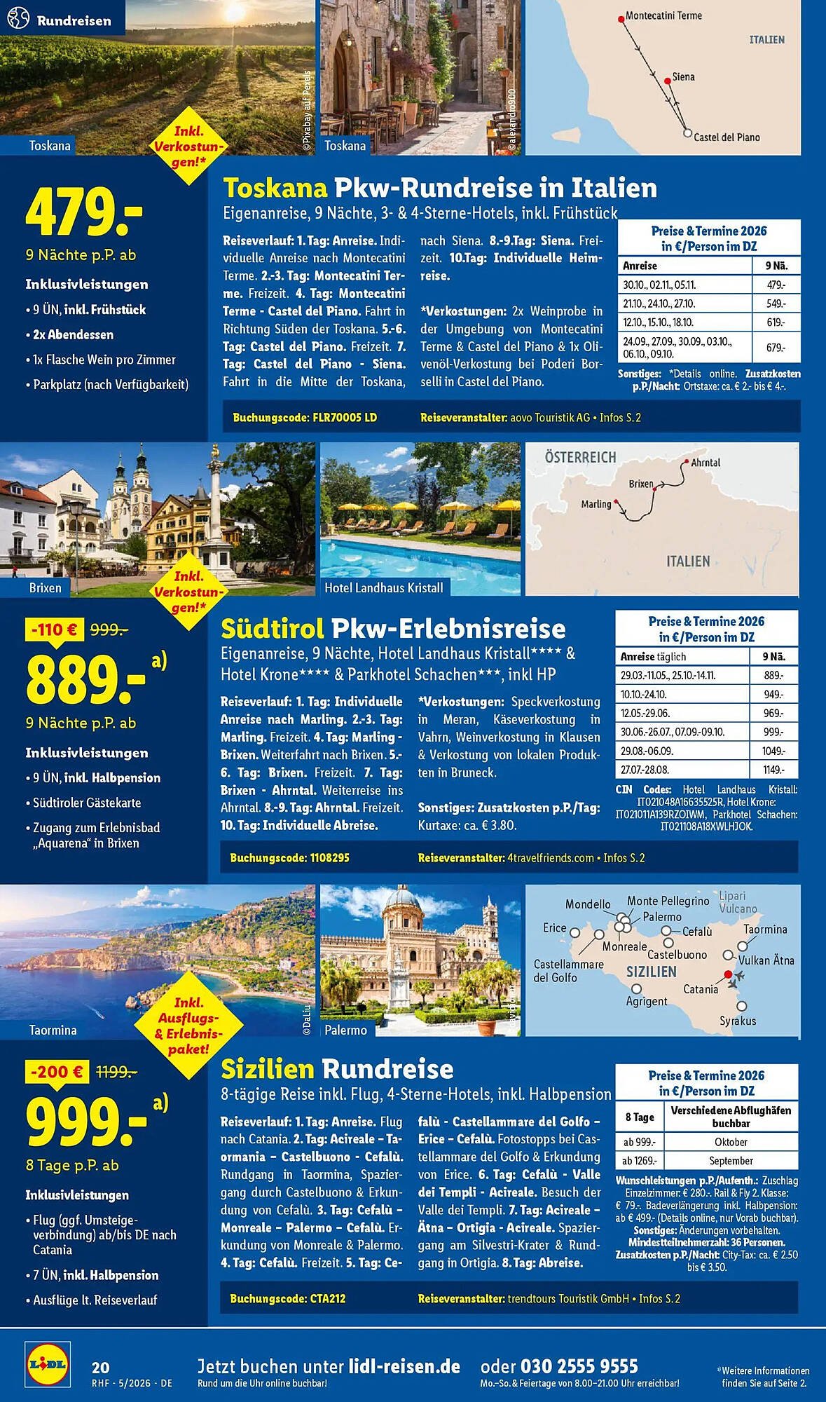 Lidl Reisen Prospekt (2026-04-29 - 2026-05-31)