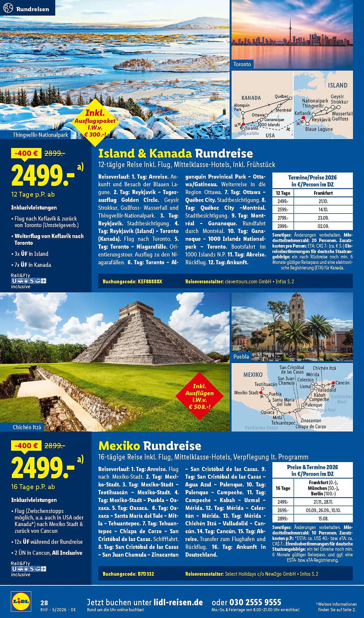 Lidl Reisen Prospekt (2026-04-29 - 2026-05-31)