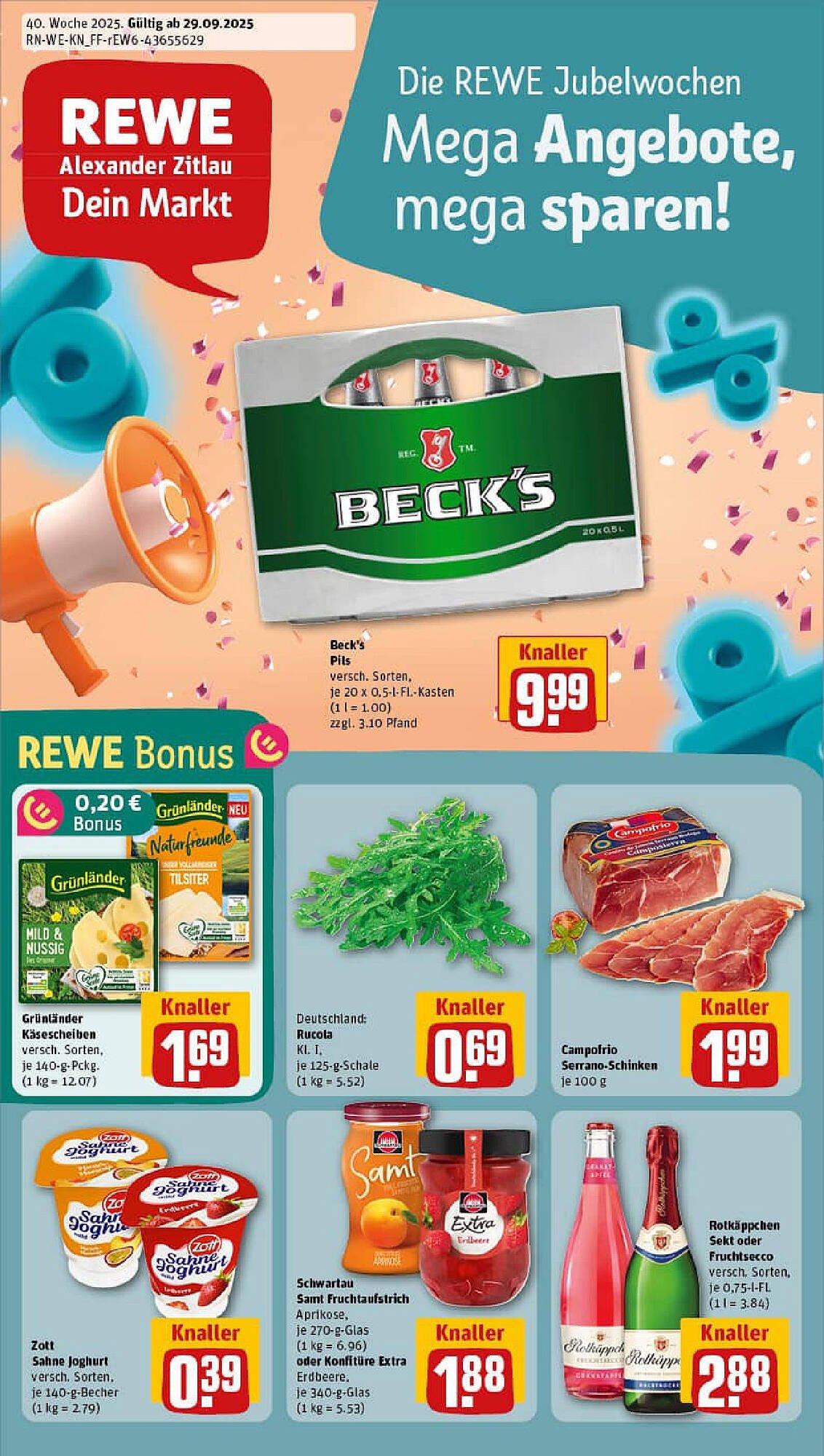 REWE Prospekt (2025-09-28 - 2025-10-05) | 1