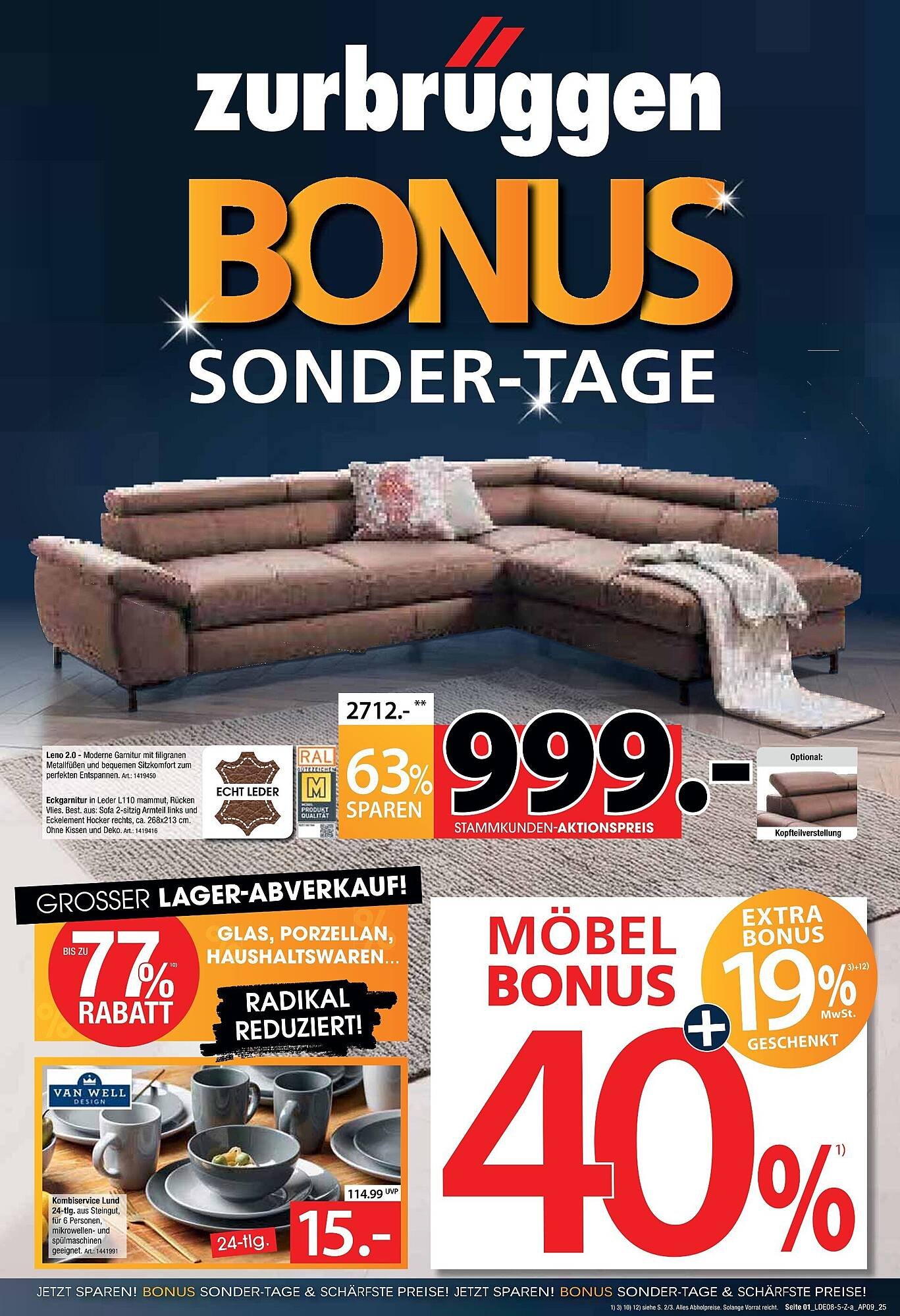 Zurbrüggen Prospekt (2025-08-23 - 2025-09-06) | 1