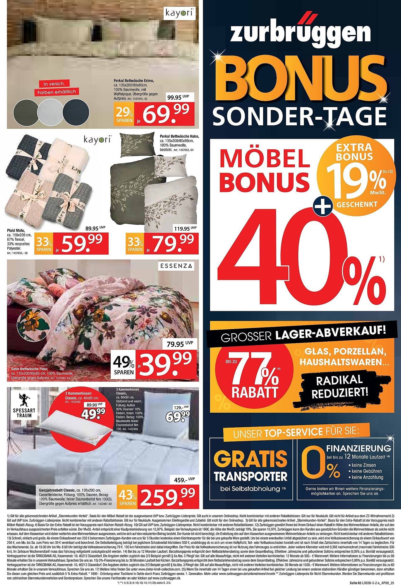 Zurbrüggen Prospekt (2025-08-23 - 2025-09-06) | 3