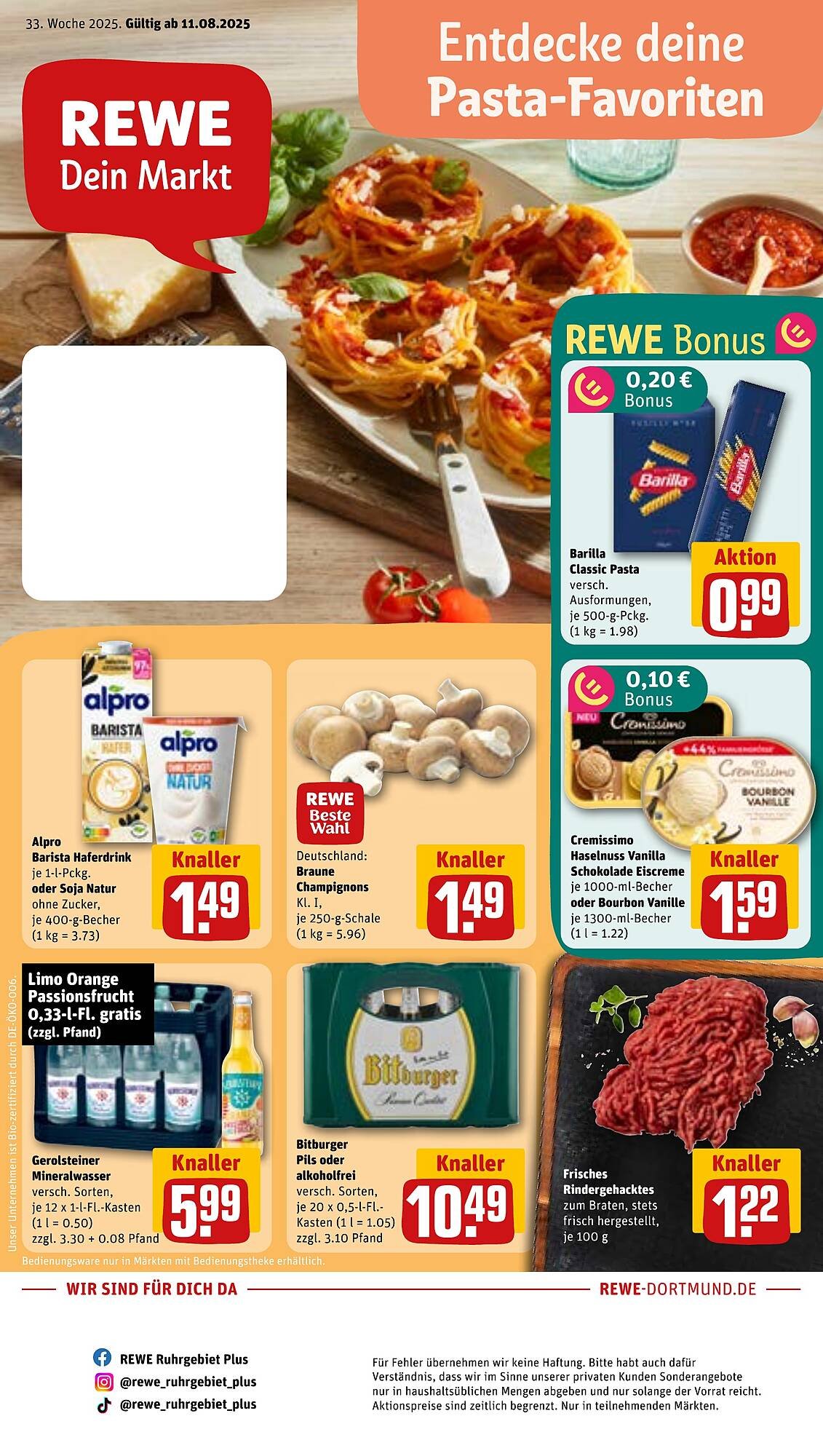 REWE Prospekt (2025-08-11 - 2025-08-17) | 1