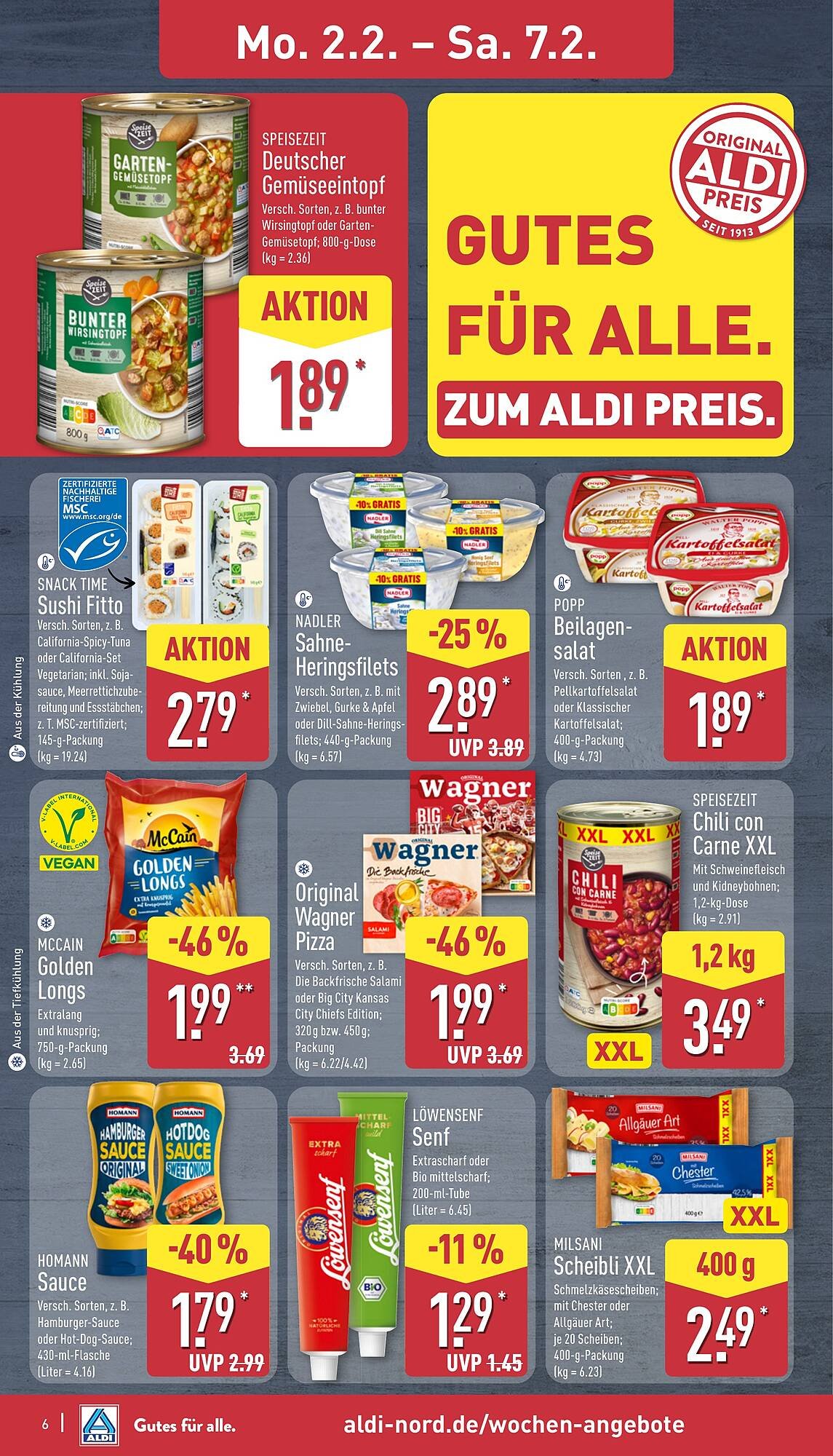 Aldi Nord Prospekt (2026-02-02 - 2026-02-07)