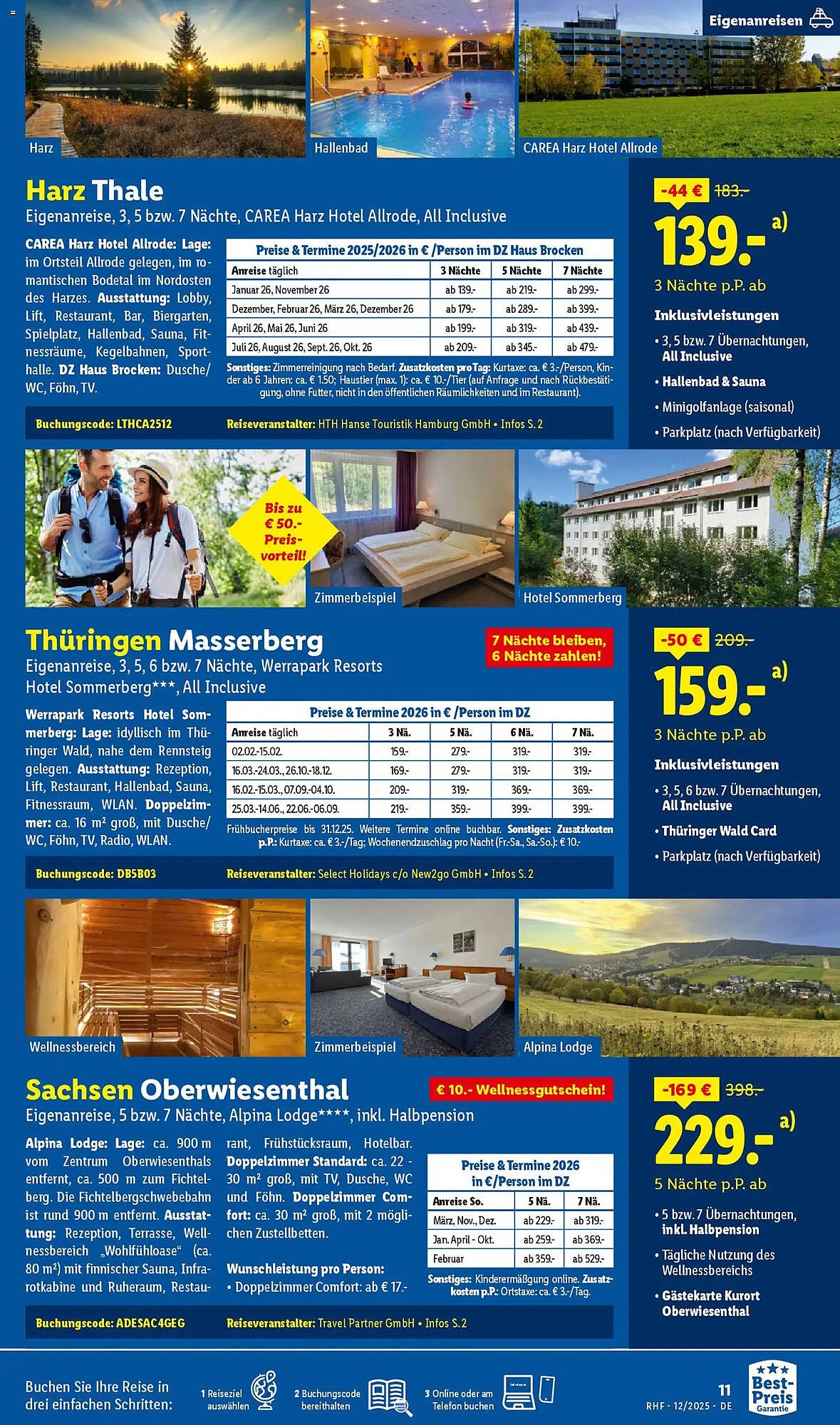 Lidl Reisen Prospekt (2025-11-28 - 2025-12-30)