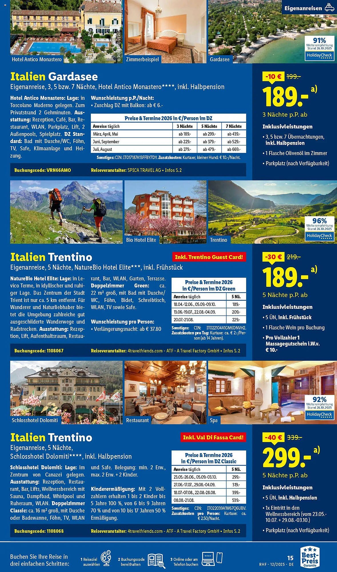 Lidl Reisen Prospekt (2025-11-28 - 2025-12-30)