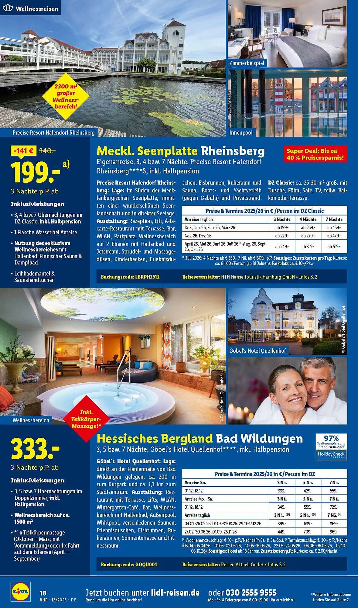 Lidl Reisen Prospekt (2025-11-28 - 2025-12-30)