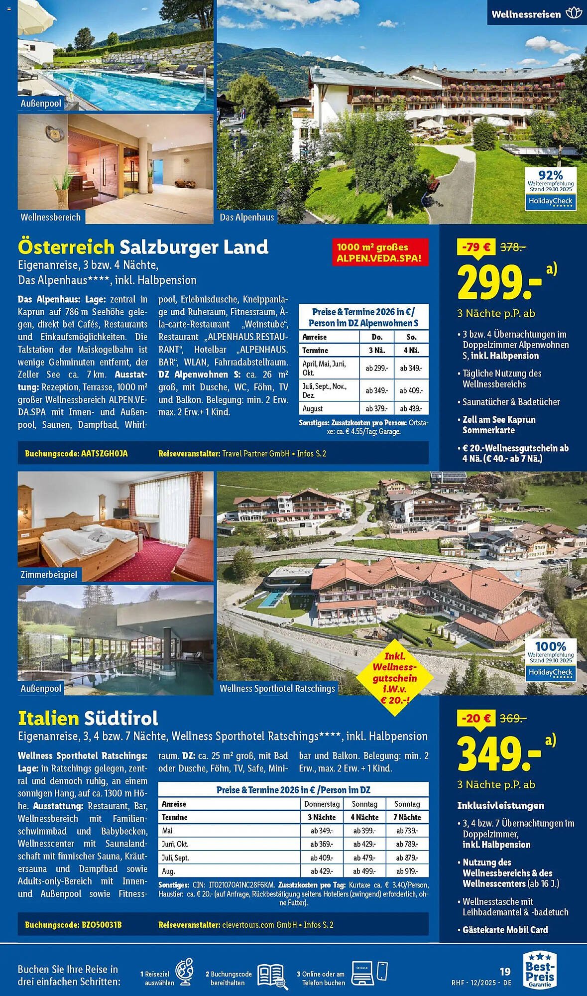 Lidl Reisen Prospekt (2025-11-28 - 2025-12-30)