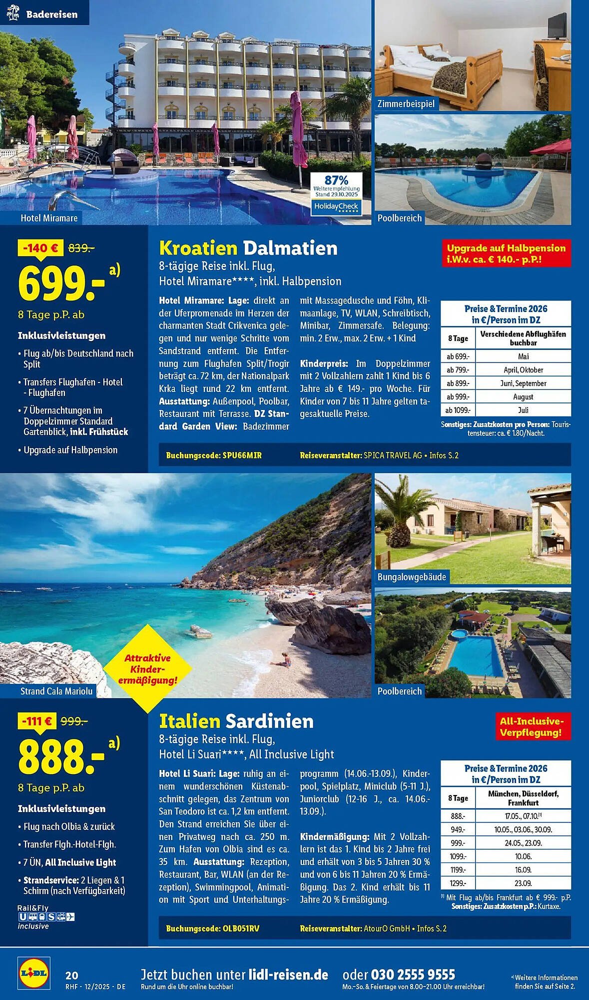 Lidl Reisen Prospekt (2025-11-28 - 2025-12-30)