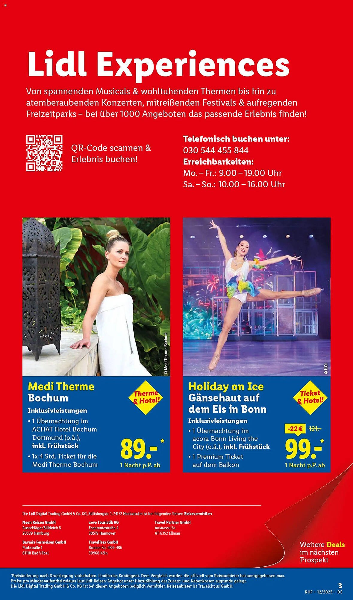 Lidl Reisen Prospekt (2025-11-28 - 2025-12-30)