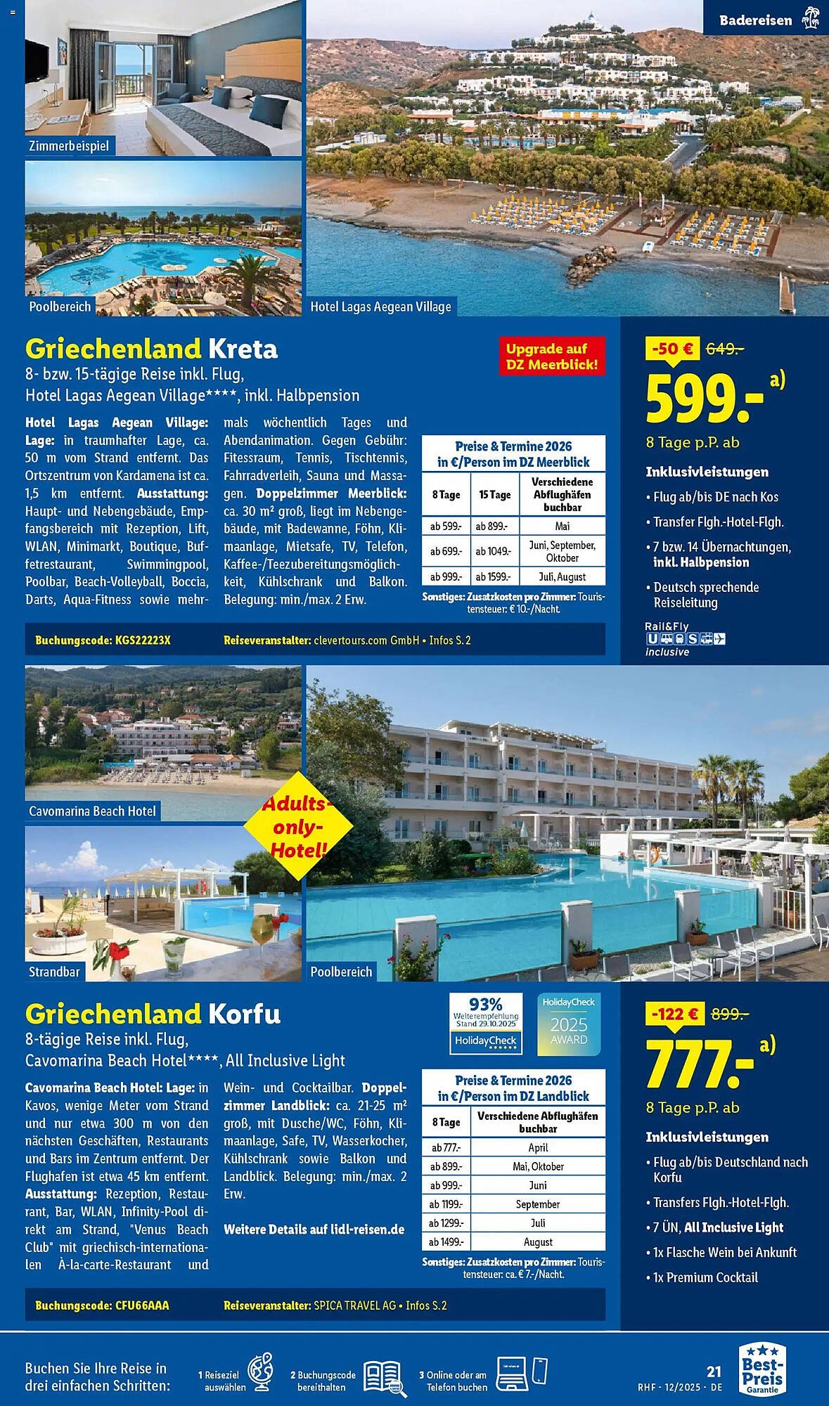 Lidl Reisen Prospekt (2025-11-28 - 2025-12-30)