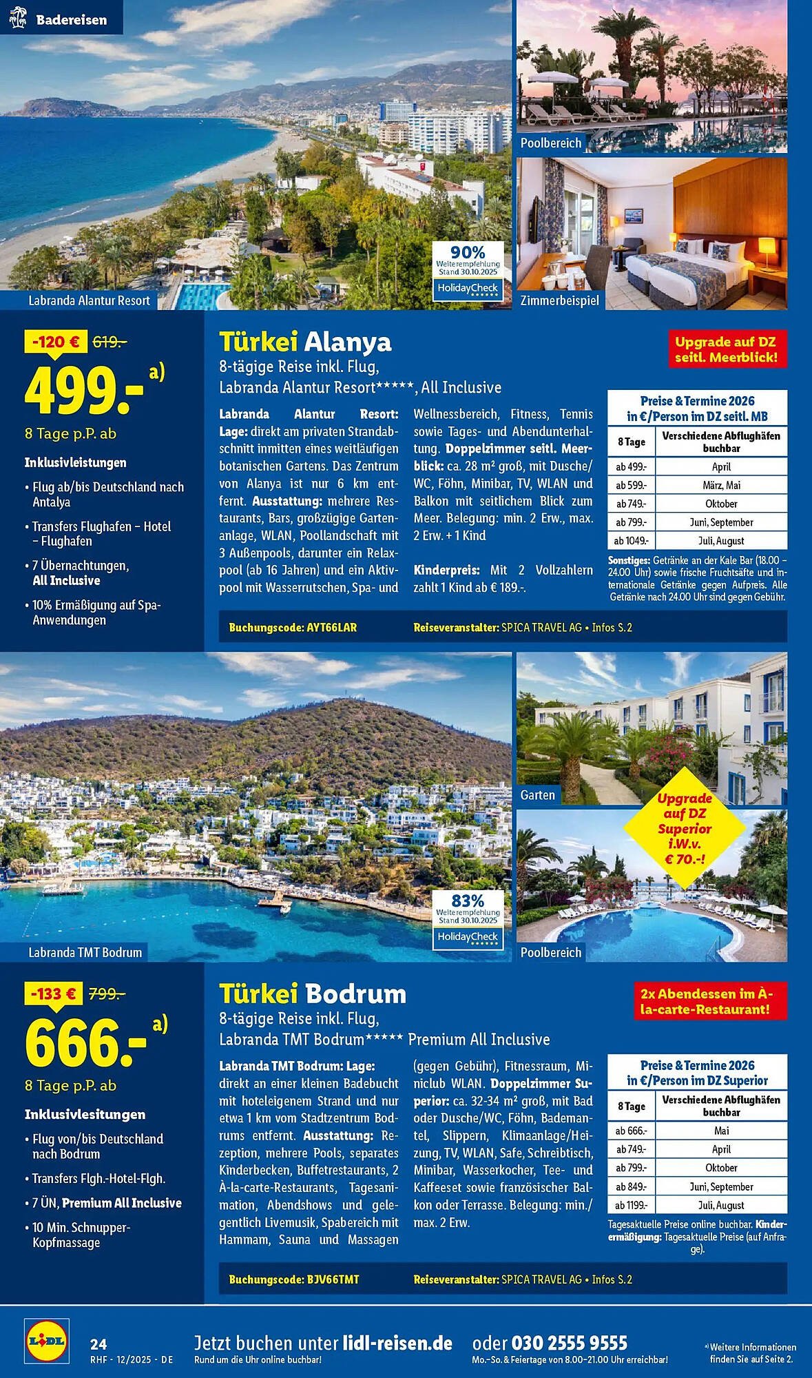 Lidl Reisen Prospekt (2025-11-28 - 2025-12-30)