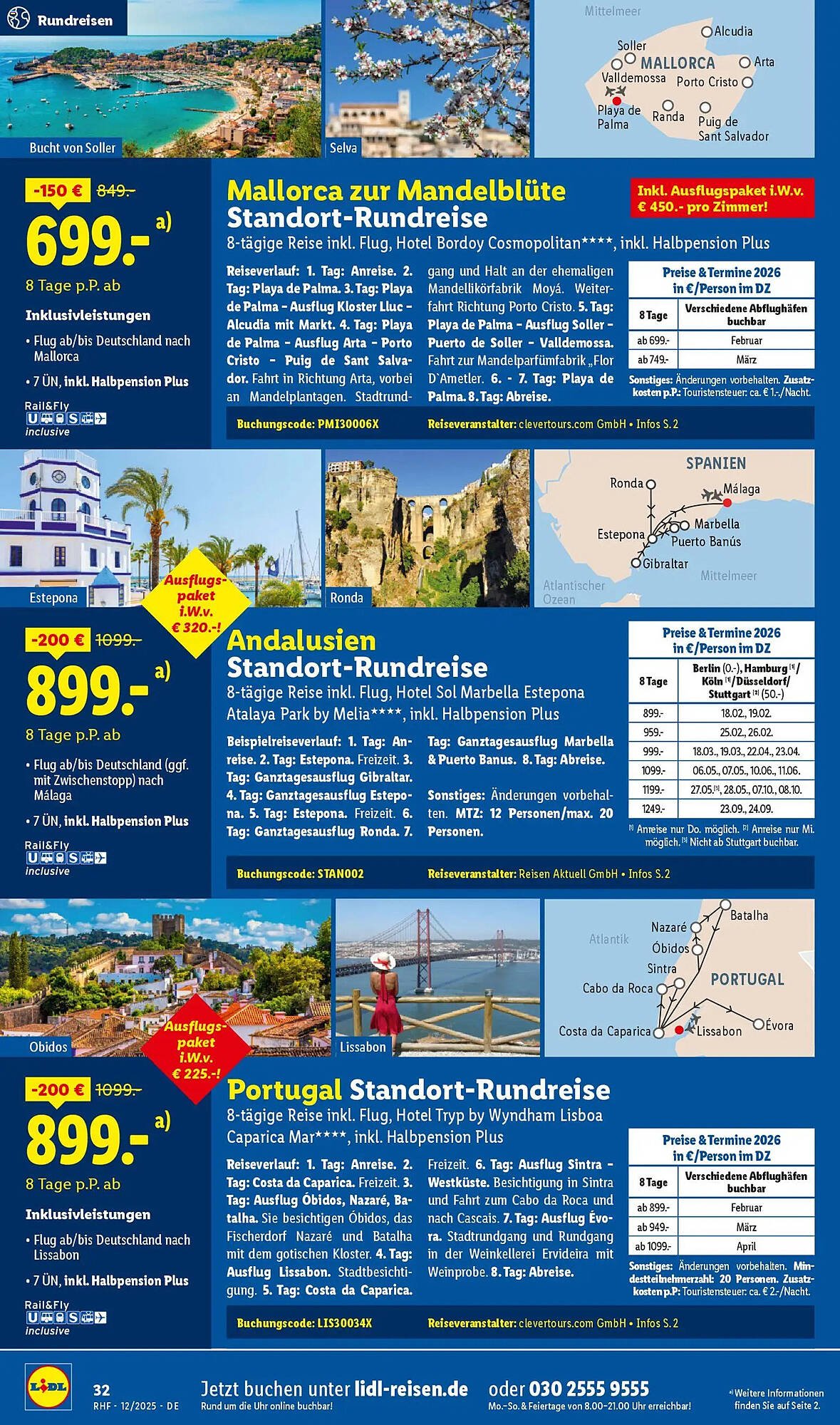 Lidl Reisen Prospekt (2025-11-28 - 2025-12-30)