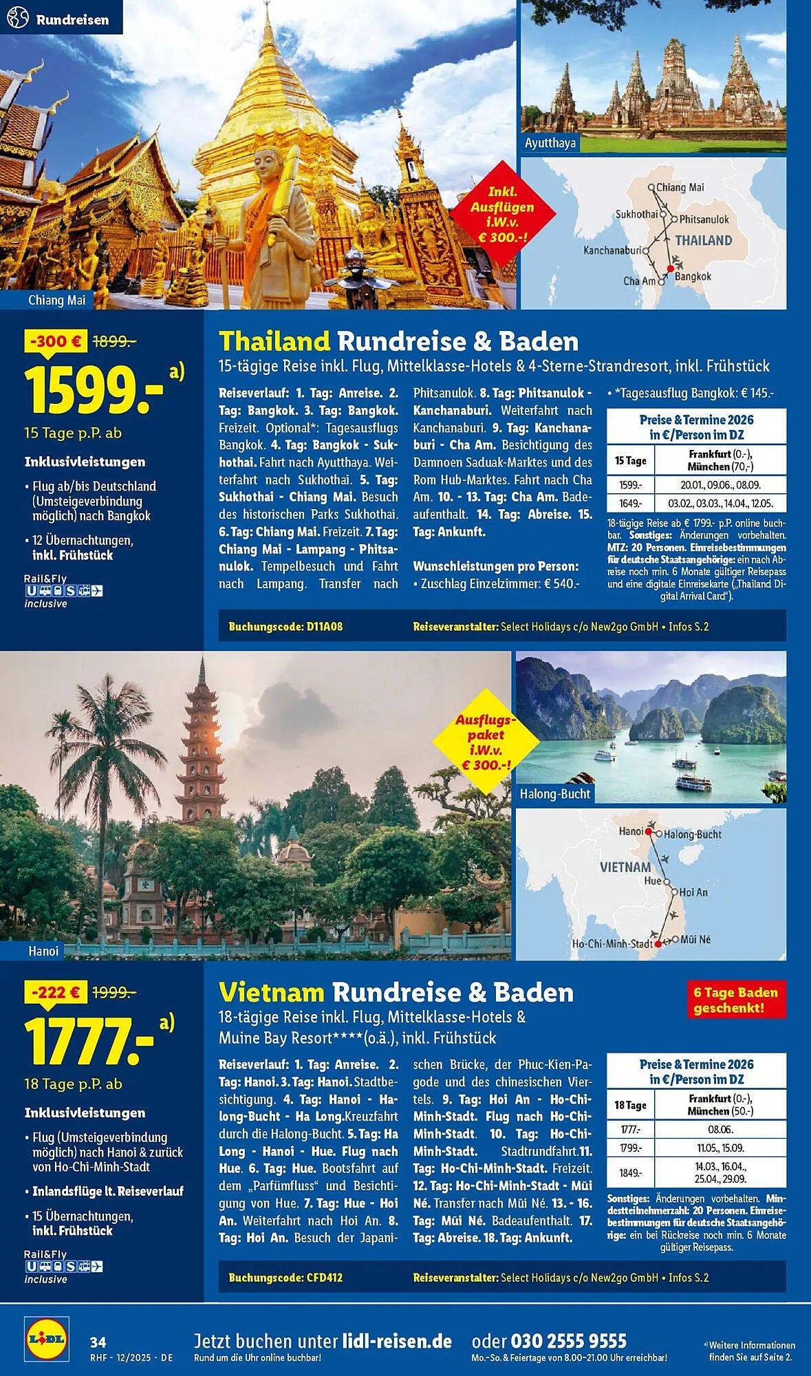 Lidl Reisen Prospekt (2025-11-28 - 2025-12-30)