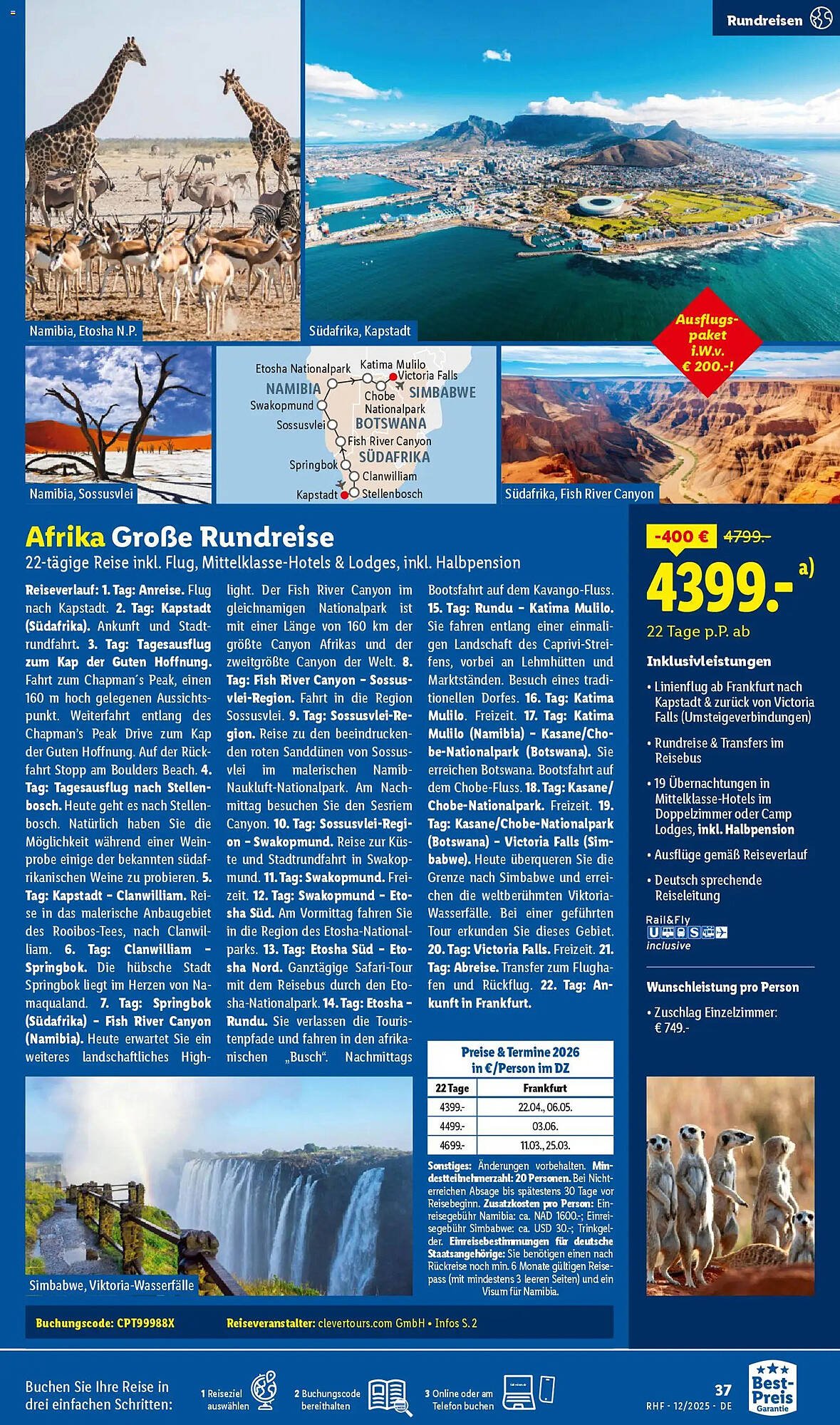 Lidl Reisen Prospekt (2025-11-28 - 2025-12-30)