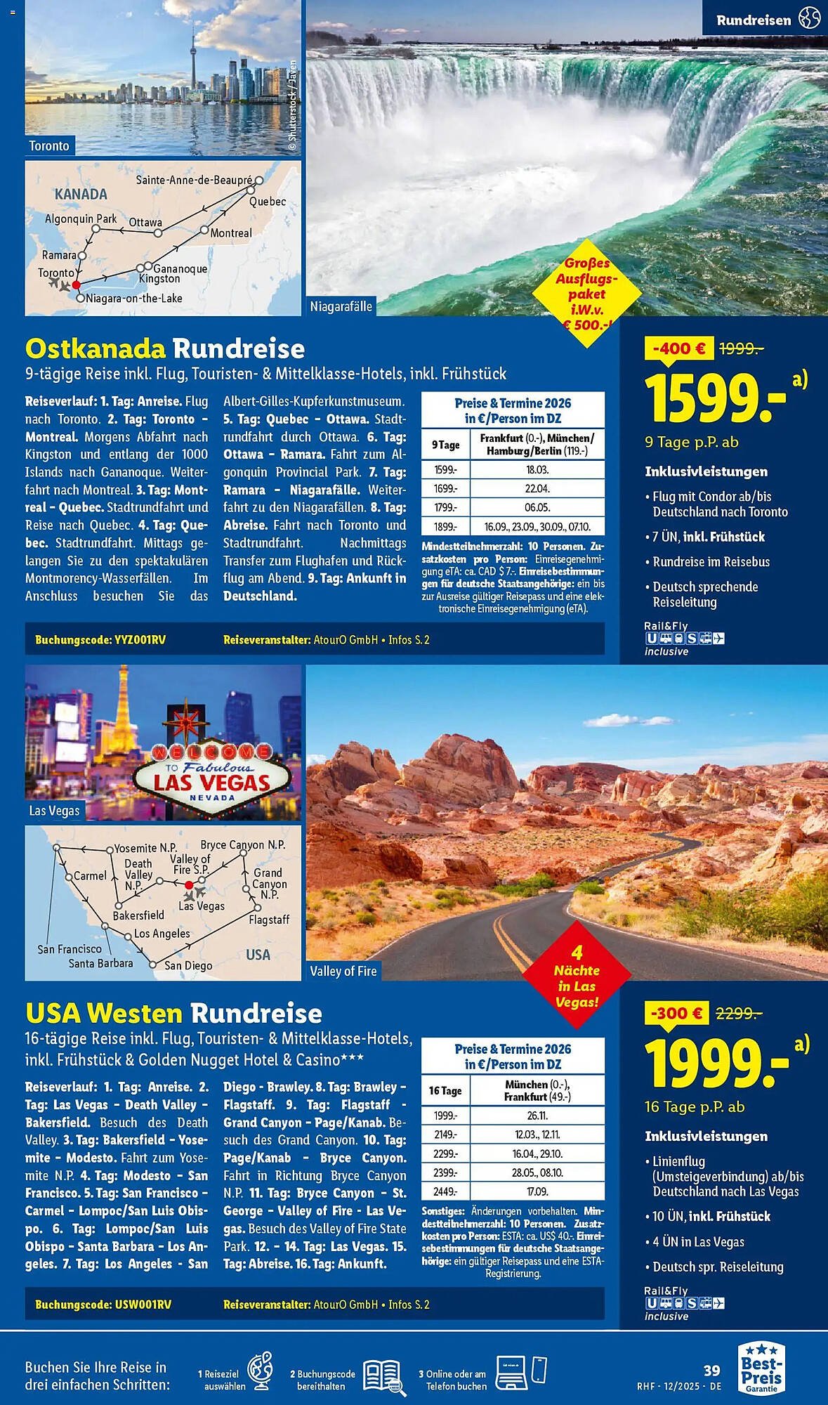 Lidl Reisen Prospekt (2025-11-28 - 2025-12-30)